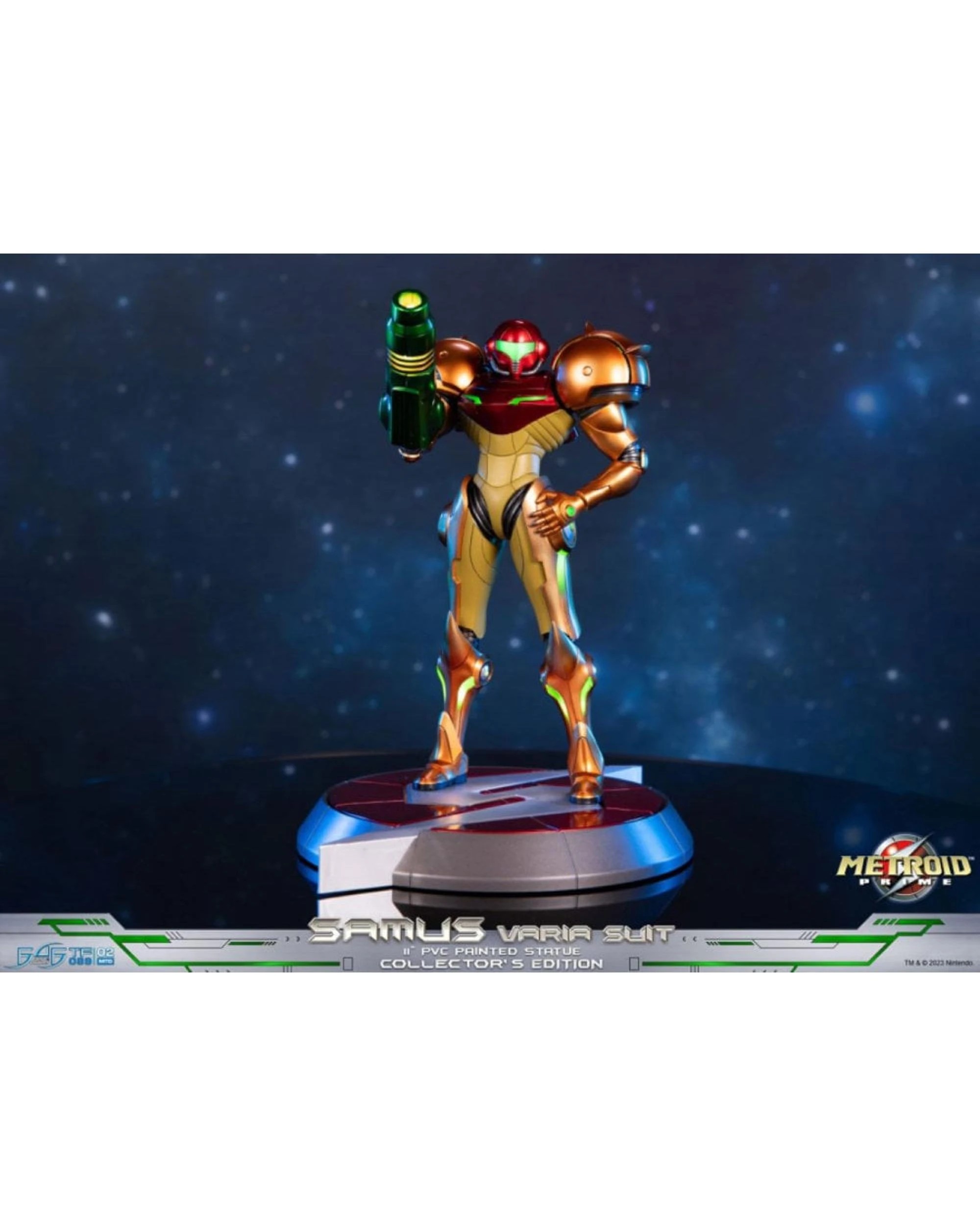 5 Metroid Prime Samus Varia Suit PVC Statue Collectors Edition, 5 of 7