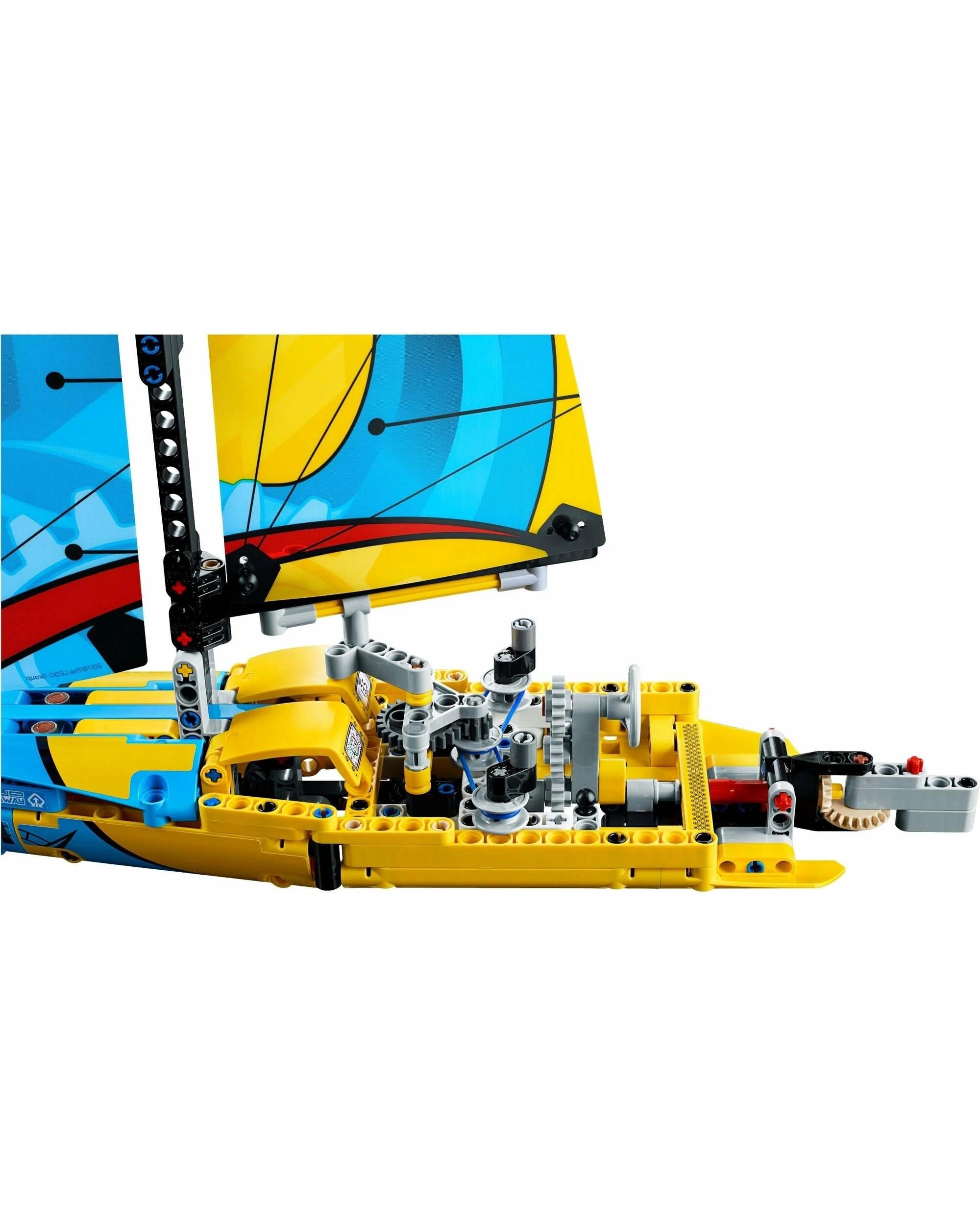 1 LEGO 42074 Racing Yacht & Catamaran 2-in-1 Sailboat Building Kit, 1 of 3