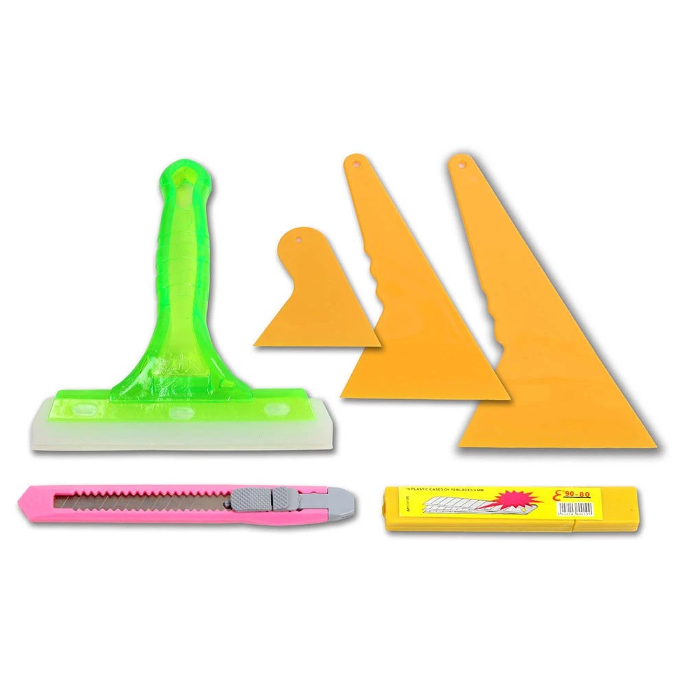 1 Giantz Window Tint Film Tinting Tools Kit Squeegee For Car House Application - Orange, 1 of 2
