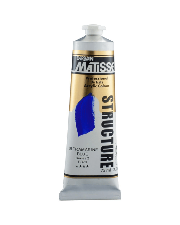 Derivan Matisse Structure Paint 75mL Ultra Blue S2