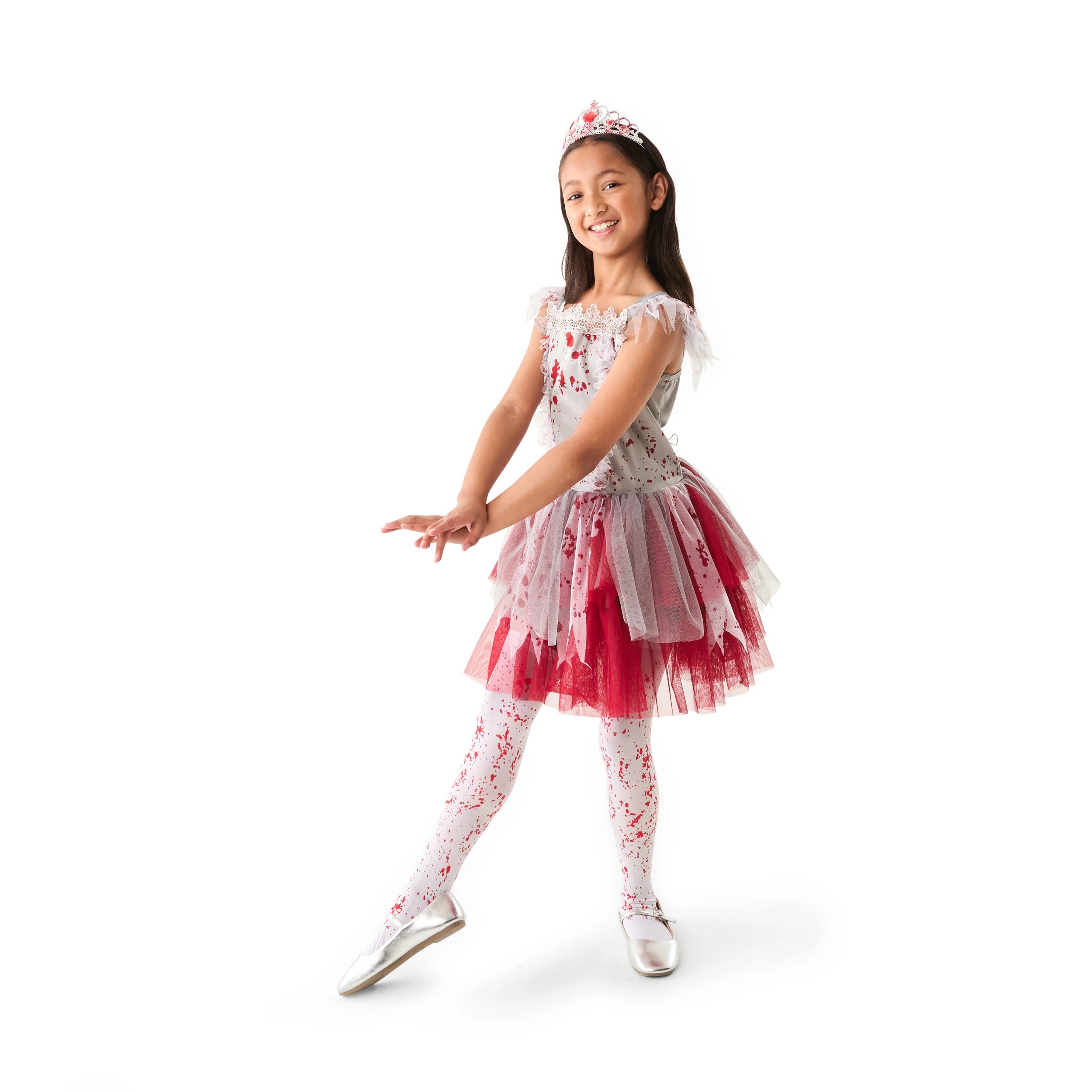 2 4 Piece Deadly Ballerina Costume - Ages 8+, 2 of 10