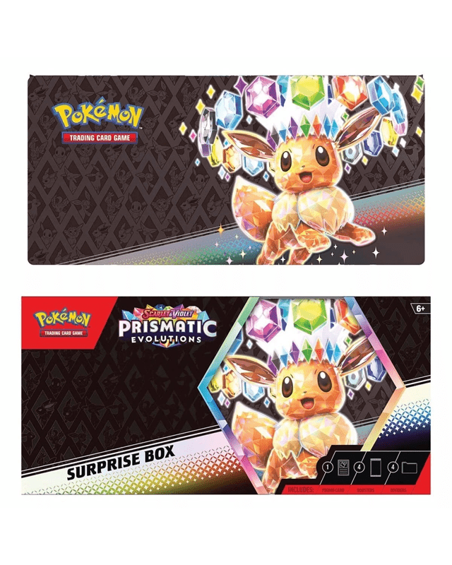 Pokemon Trading Card Game: Scarlet & Violet Prismatic Evolutions Surprise Box - Asso
