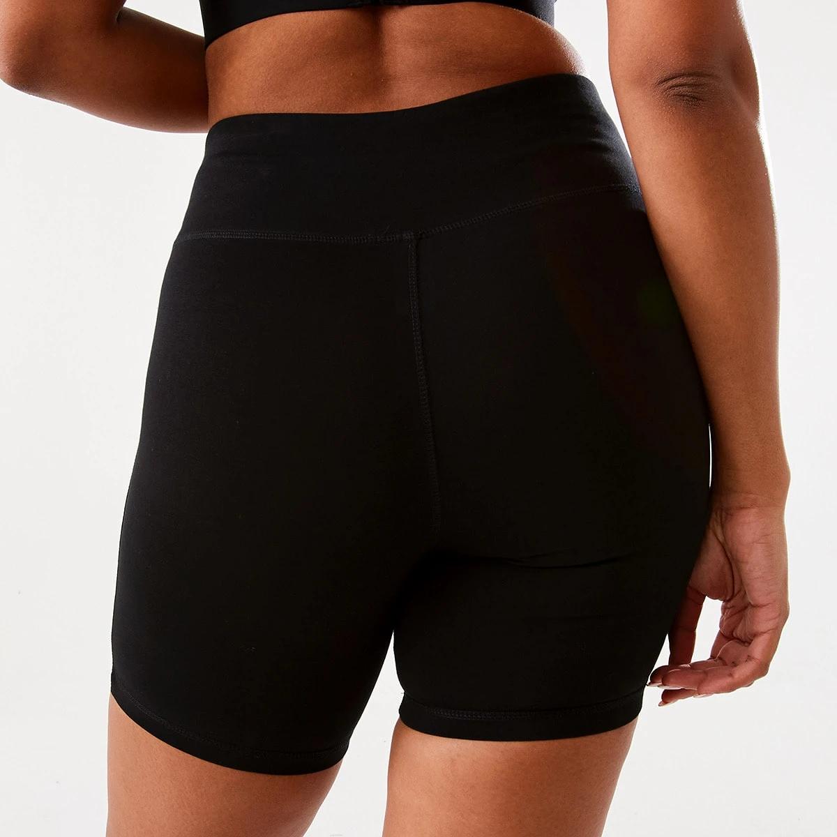 3 Active Womens Bike Shorts BLACK, 3 of 6