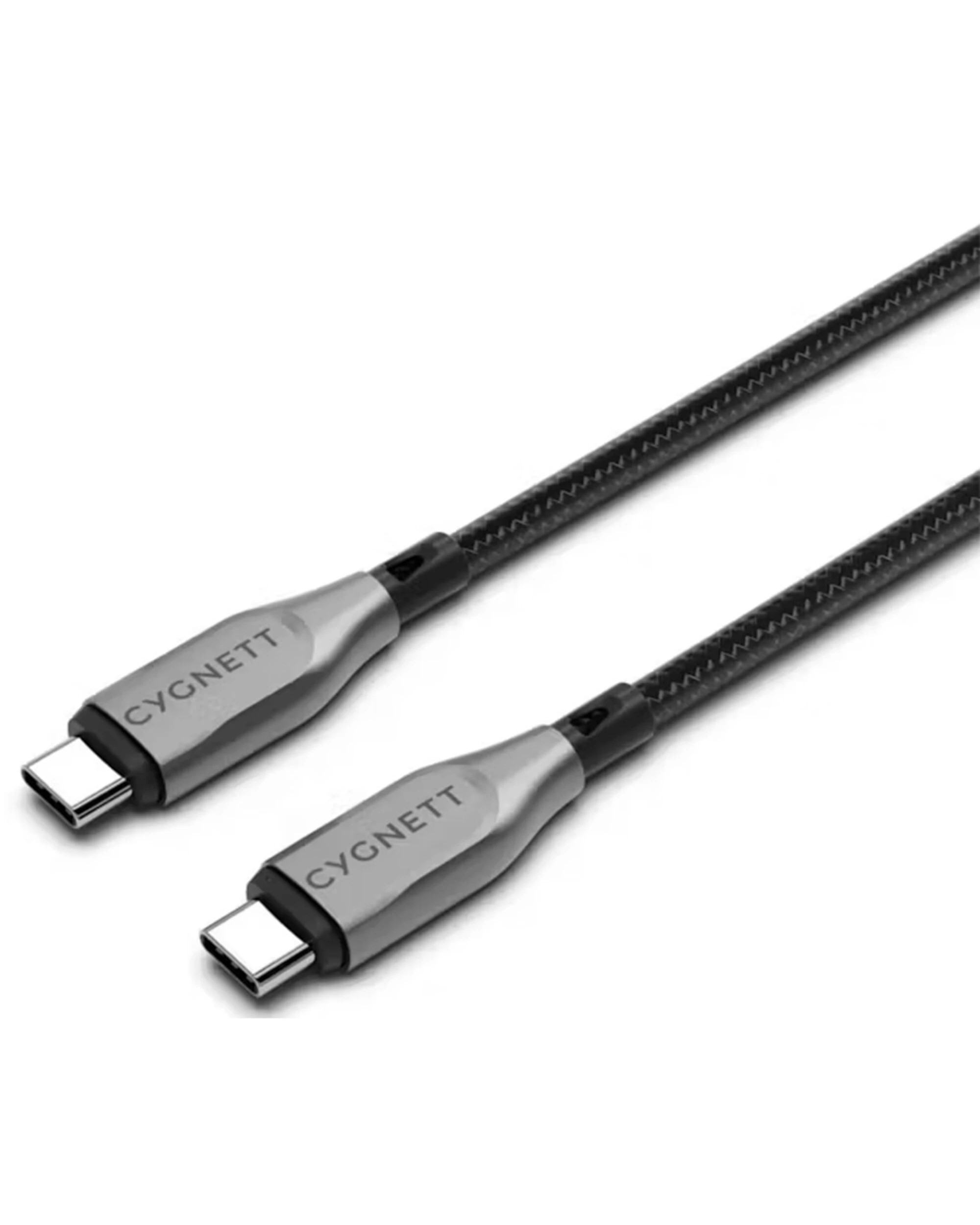 2 Cygnett - Armoured 2m USB-C to USB-C Cable - Black, 2 of 4