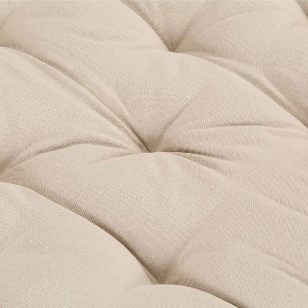 7 Vidaxl Pallet Floor Cushion Cotton - Beige, 7 of 8