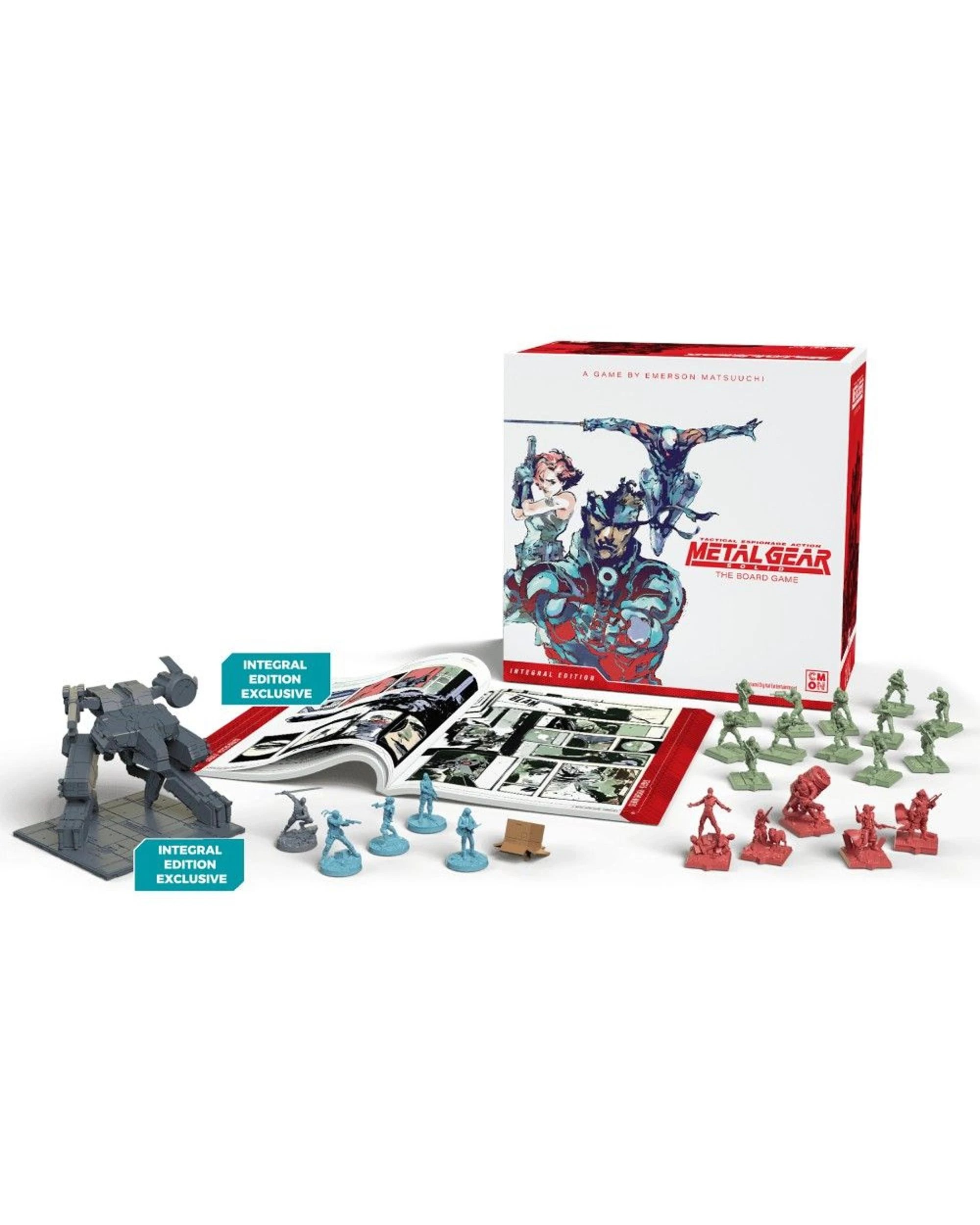 1 Metal Gear Solid Integral Edition Board Game, 1 of 1