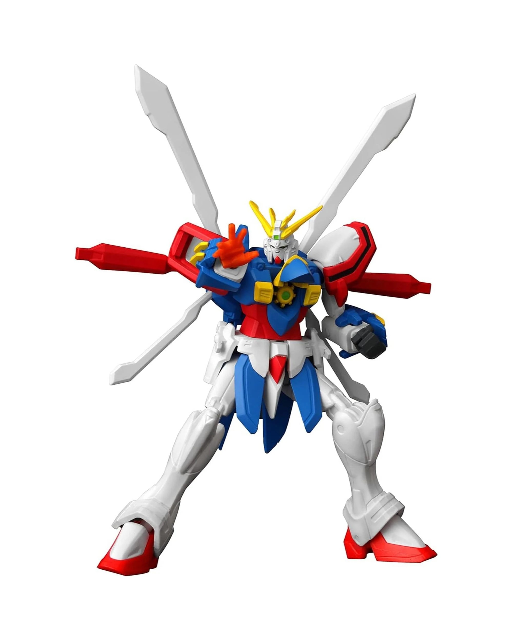 4 Bandai Gundam Infinity Series GF13-017NJ II Burning Gundam Figure, 4 of 7