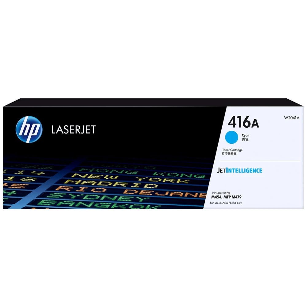 1 HP 416A Toner Cartridge Cyan, 1 of 6