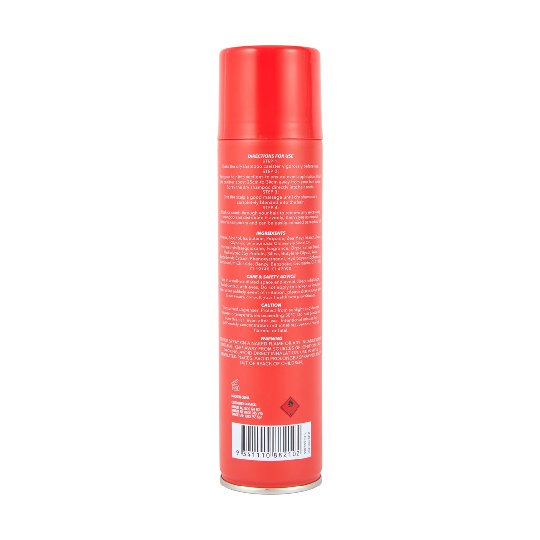 3 OXX Haircare Dry Shampoo 145g - Vanilla and Coconut Scented, 3 of 4