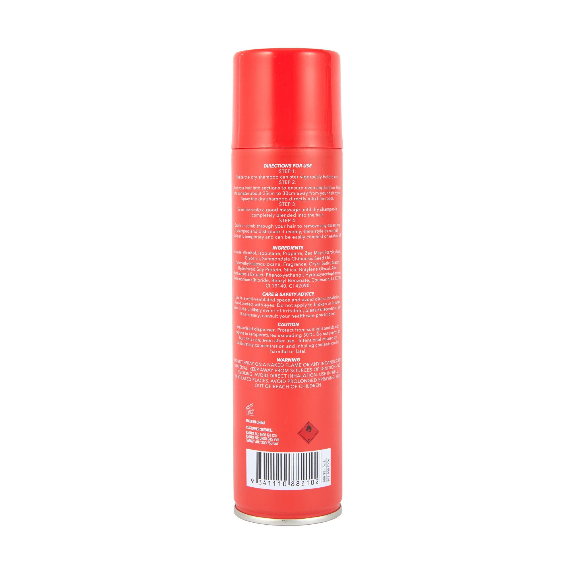 3 OXX Haircare Dry Shampoo 145g - Vanilla and Coconut Scented, 3 of 4