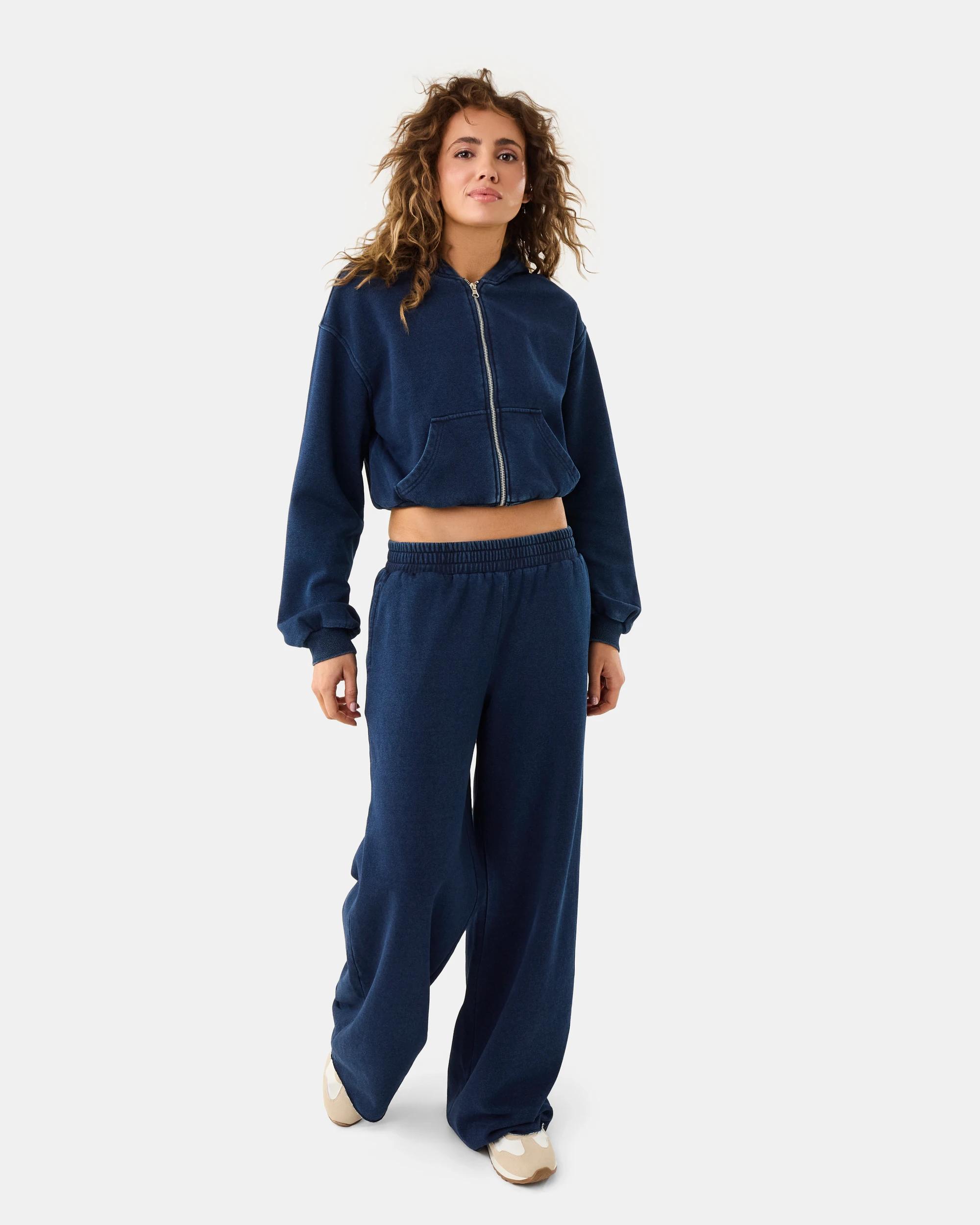 2 Denim Look Hoodie Denim, 2 of 10
