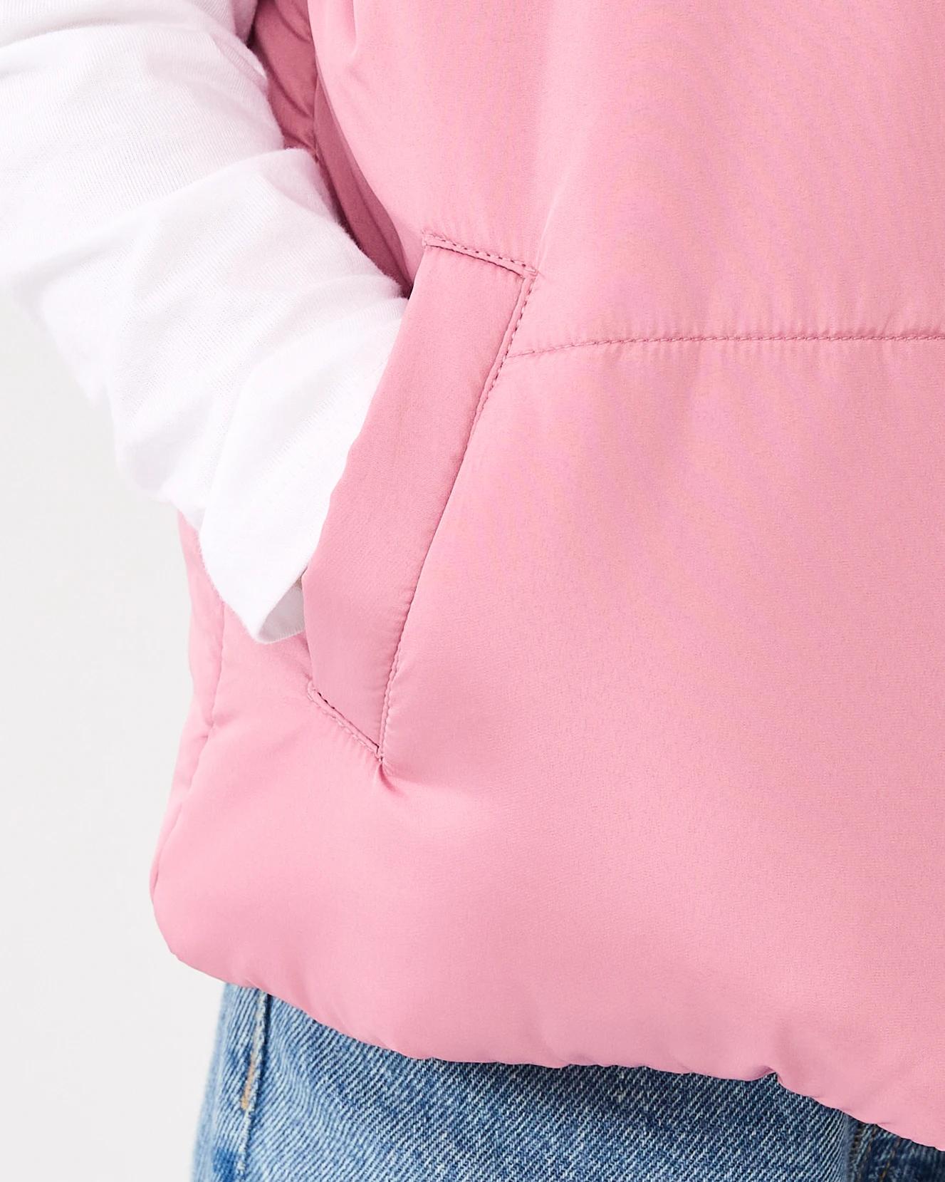 7 Puffer Vest Dust Rose, 7 of 9