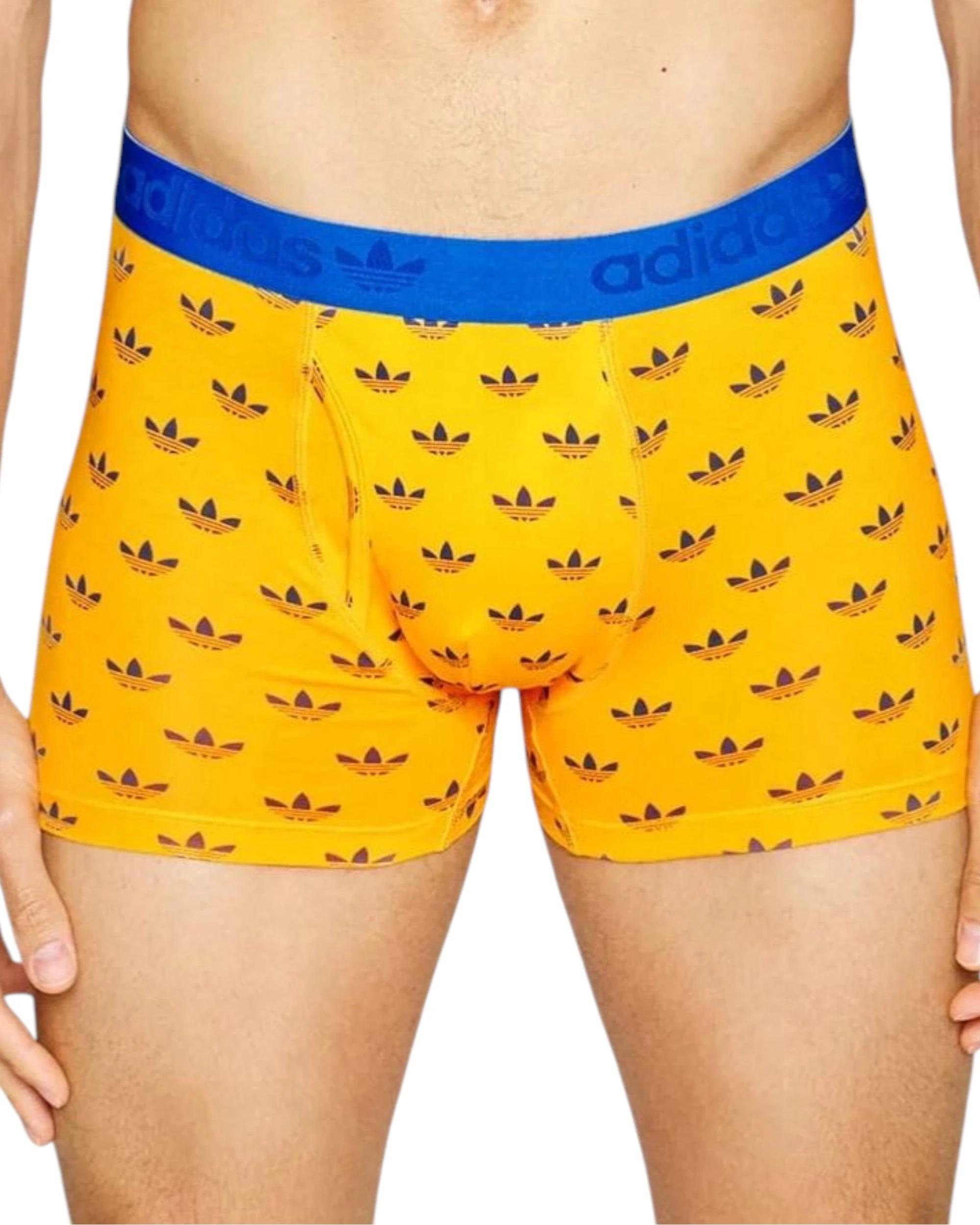 6 Adidas 12 Pack Mens Multi Colou Trunks Cotton Everyday Underwear MULTI, 6 of 7