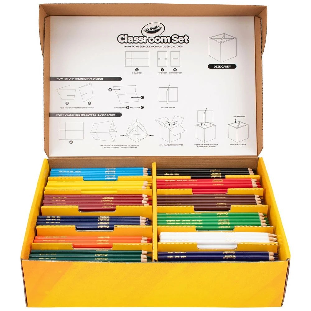 3 Crayola Coloured Pencils Classroom Pack 240 Pieces, 3 of 4