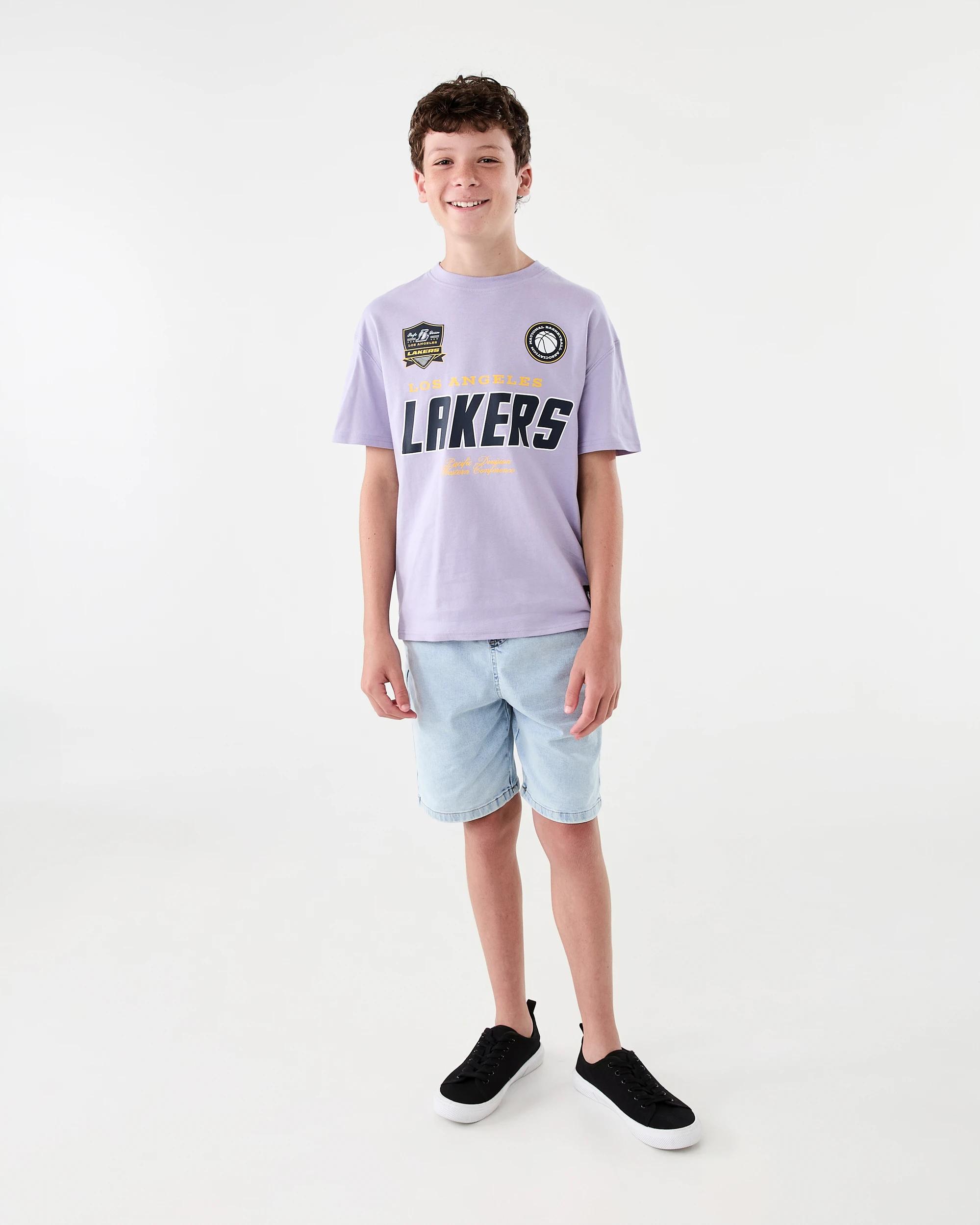 8 Official NBA Kids T-shirt Lkrs 7d5f, 8 of 9