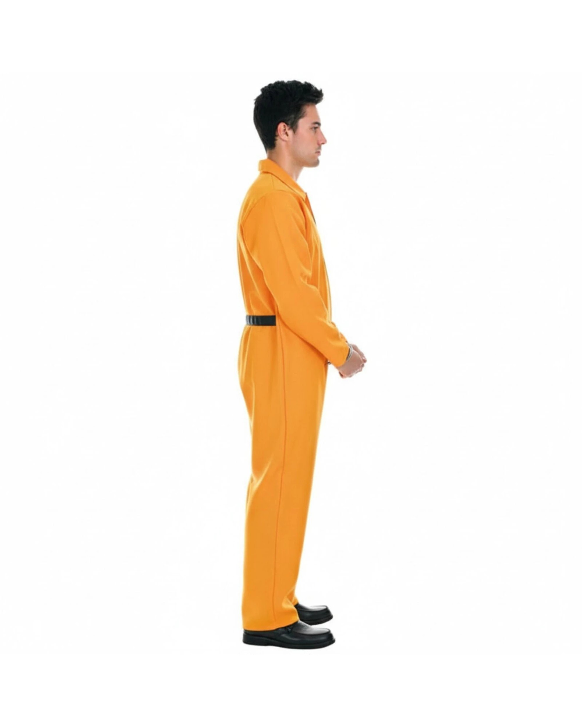 2 Adult Jail Convict Costume with Long Sleeve Design, 2 of 2