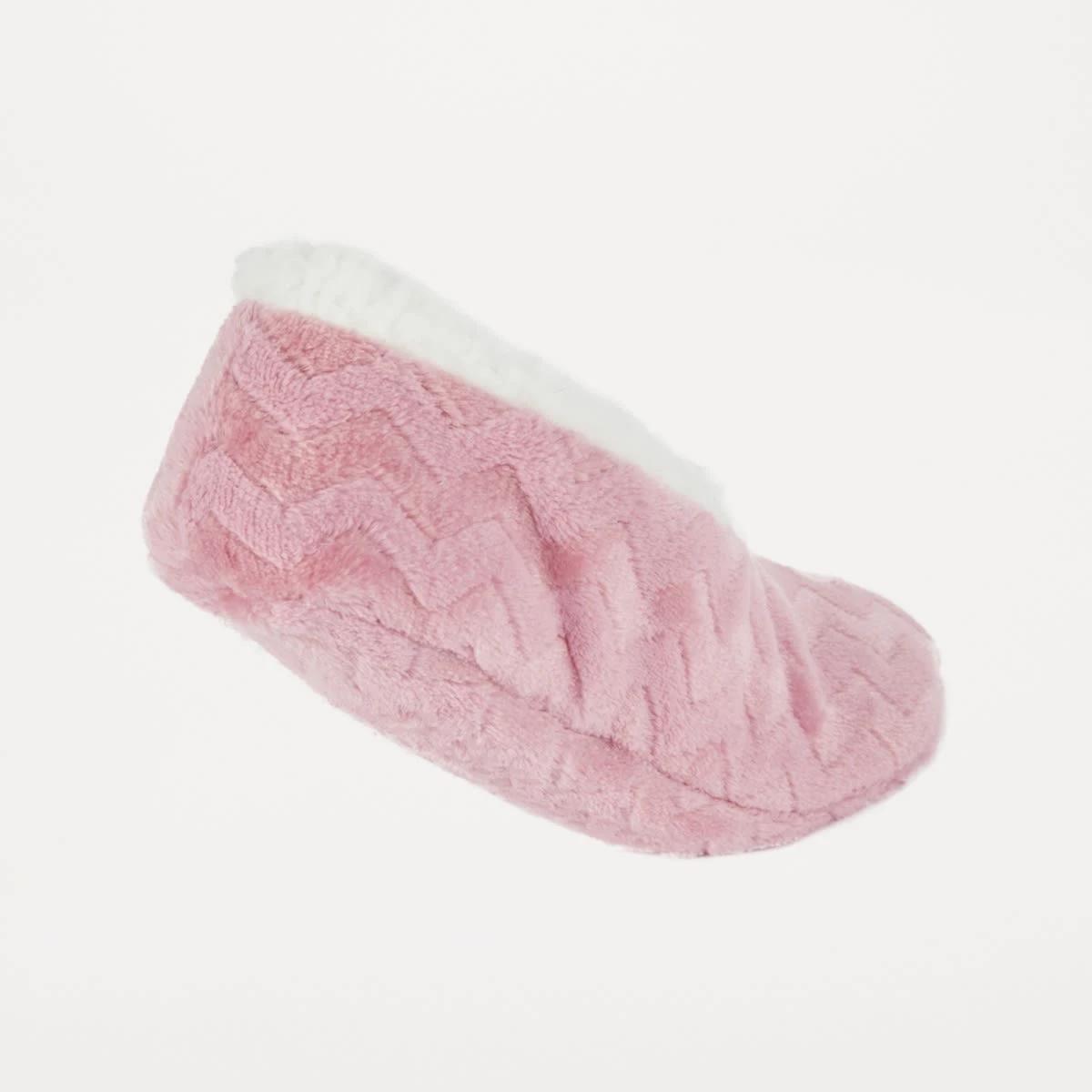 2 Plush Footlets Sier Pink, 2 of 3