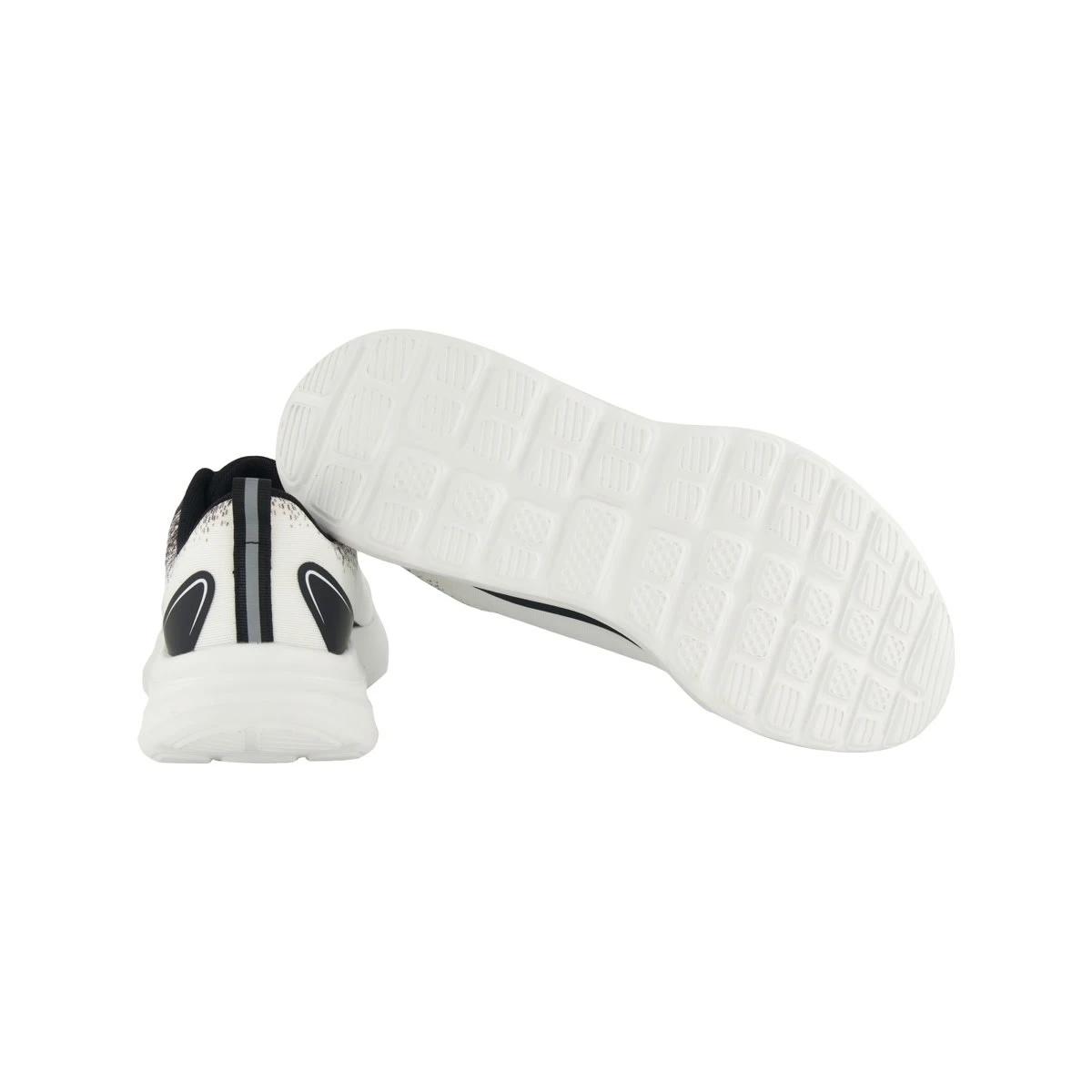 6 Active Mens Detailed Runner Shoes WHITE, 6 of 6