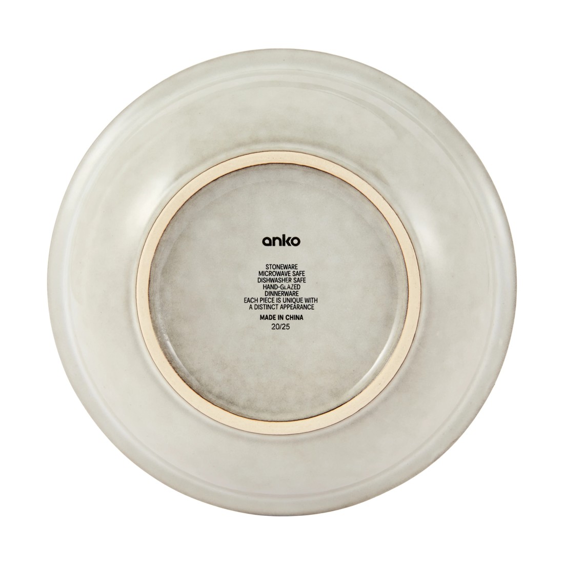 4 Grey Rim Large Bowl, 4 of 4