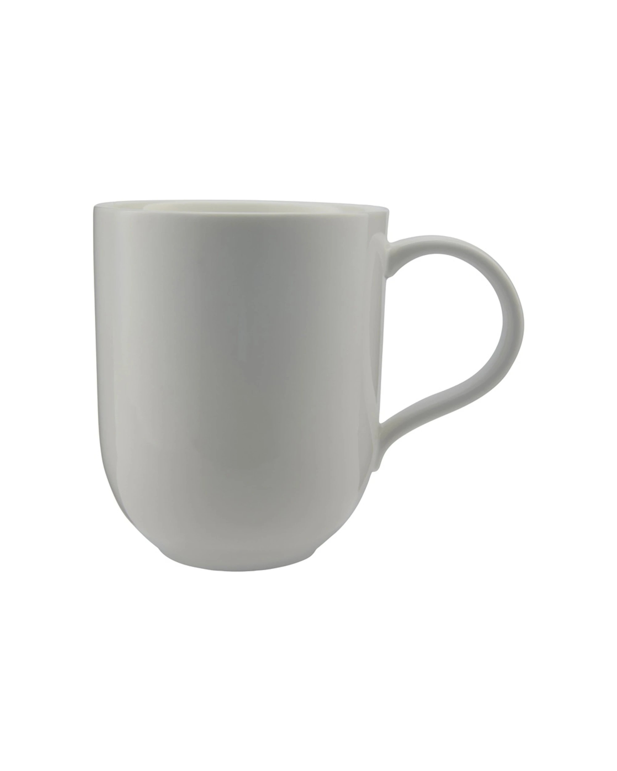 1 Maxwell And Williams Round Mug 380ml Porcelain Dishwasher And Oven Safe - White, 1 of 2