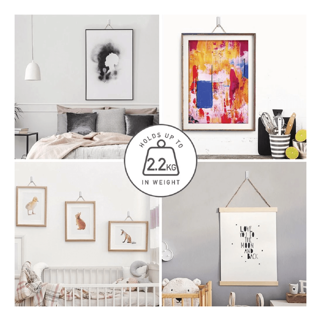 6 3M Command Wire-Backed Picture Hanging Hook, 6 of 9