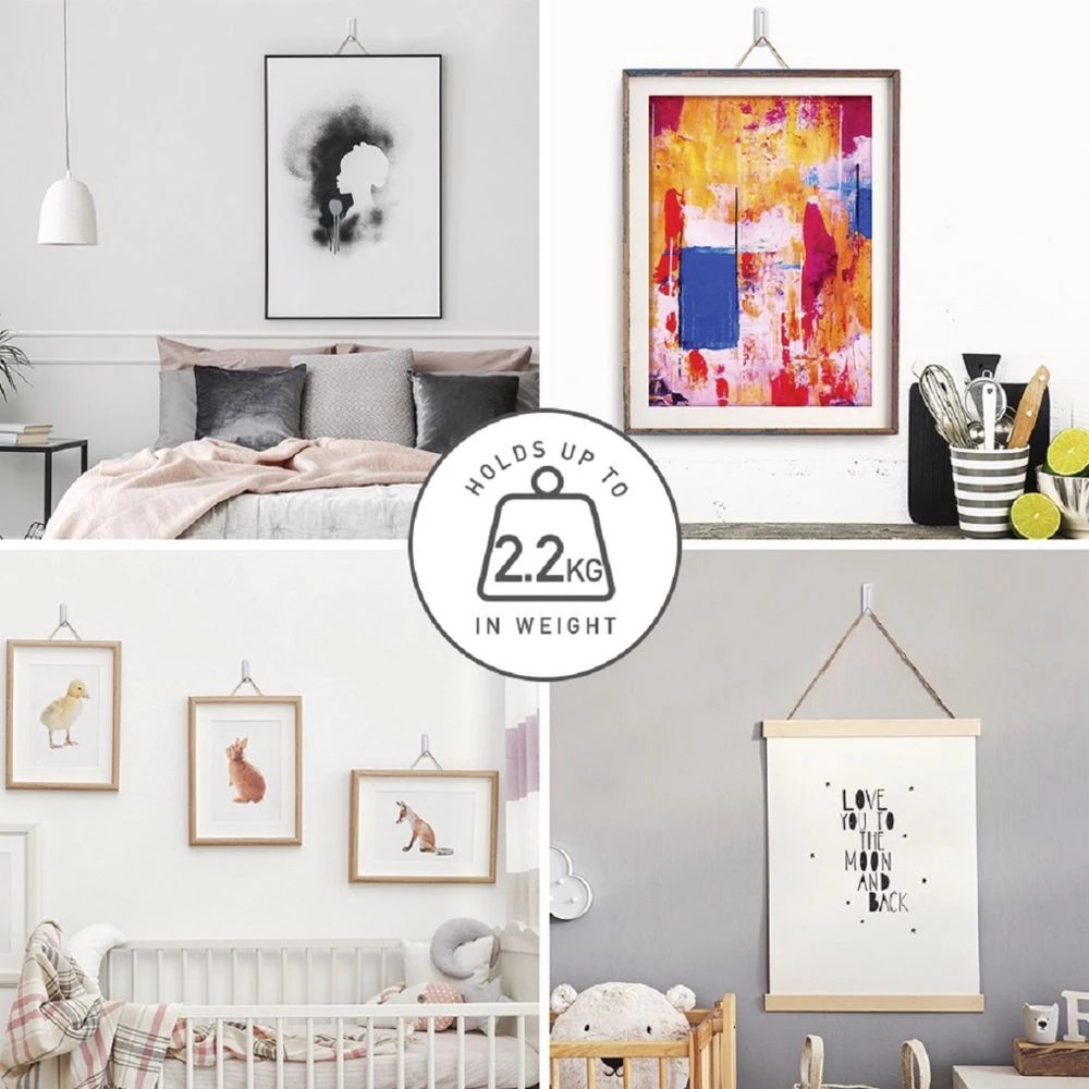 6 3M Command Wire-Backed Picture Hanging Hook, 6 of 9