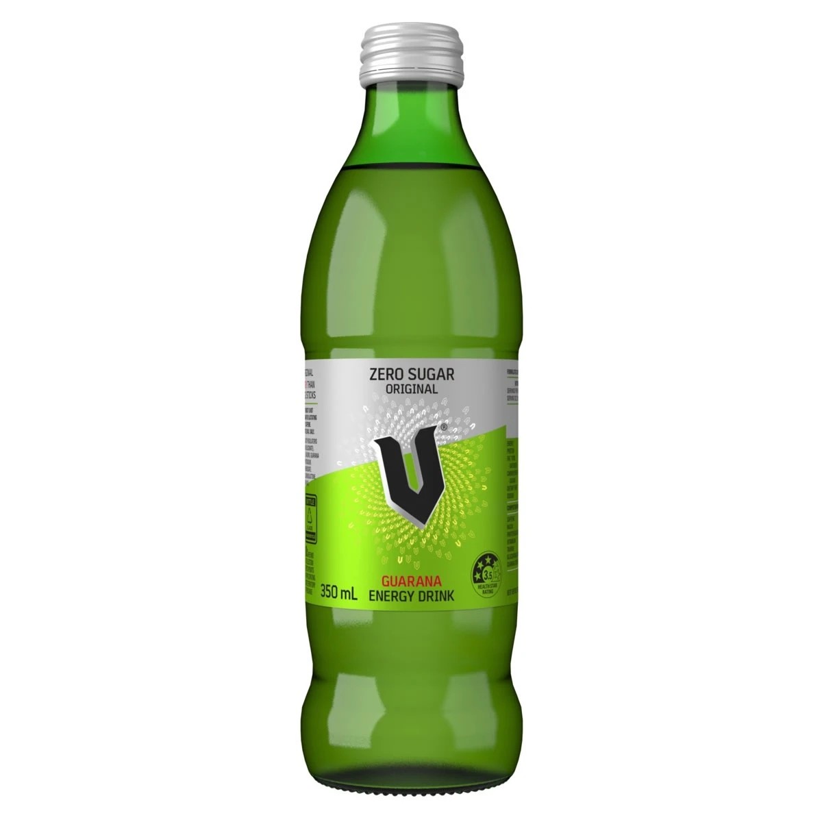 1 V Gurana Zero Sugar Original Energy Drink - 350ml, 1 of 4