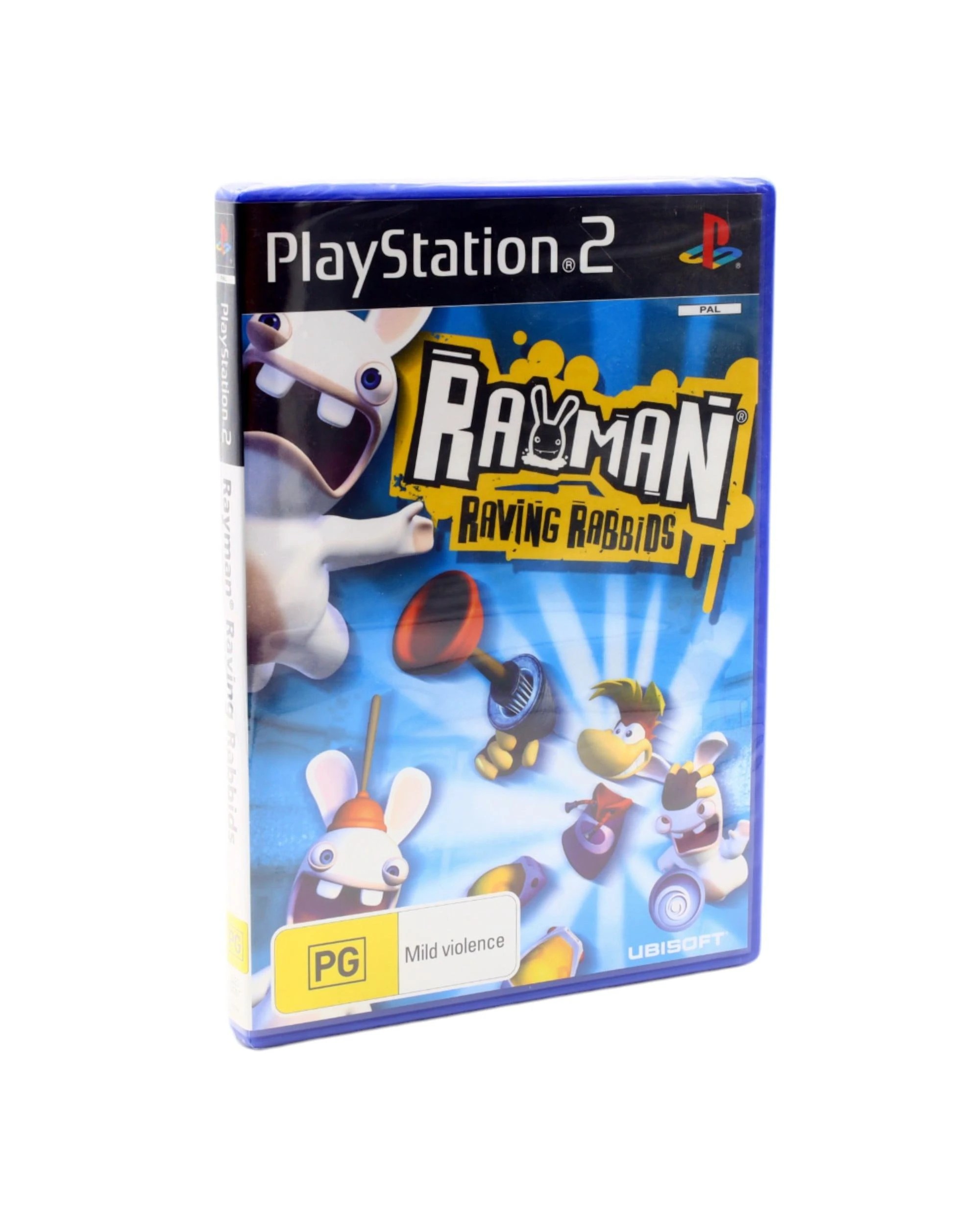 1 Rayman Raving Rabbids - PS2, 1 of 7