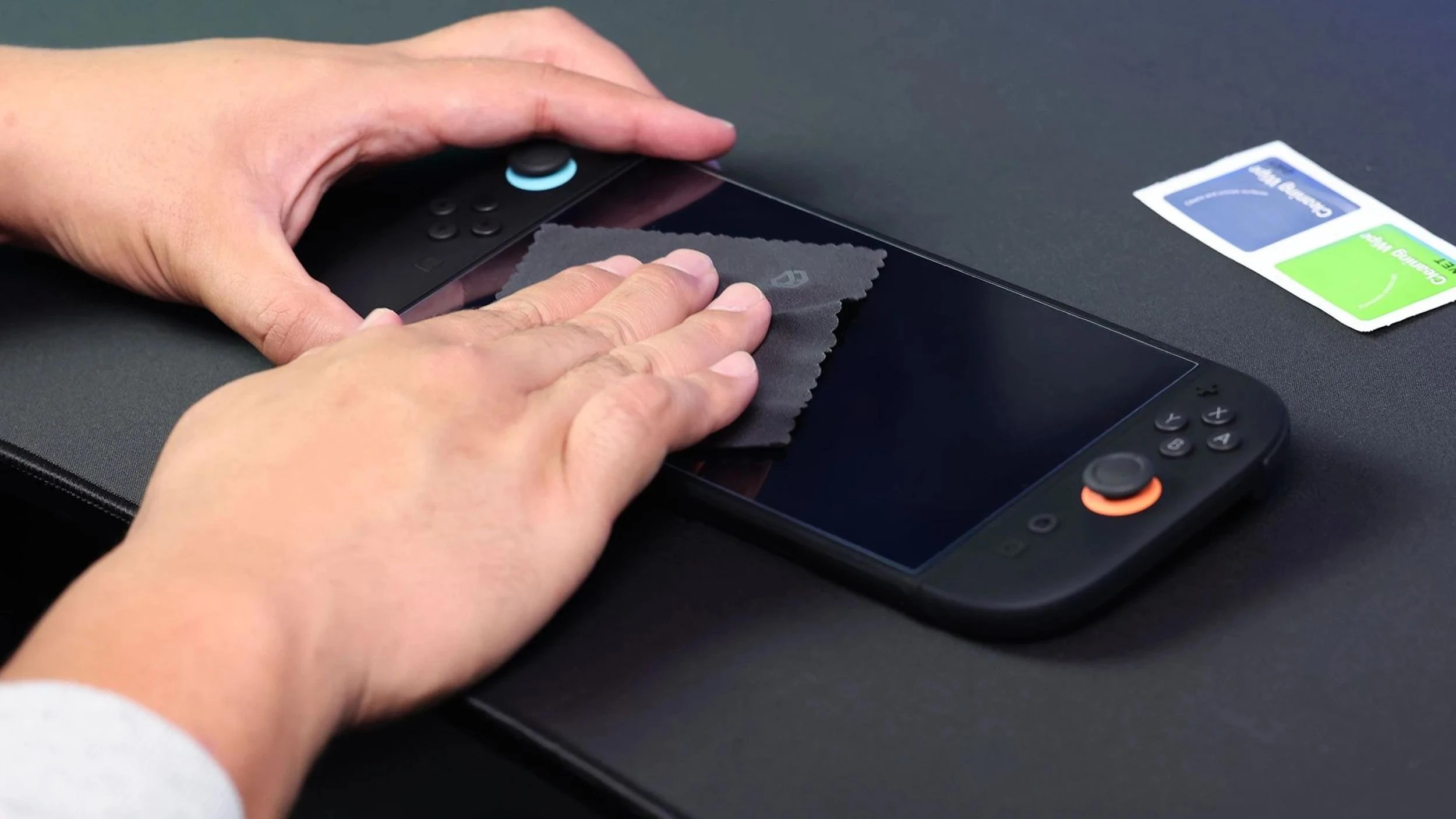 8 Powerwave Screen Protector with Tray - Nintendo Switch 2 - Black, 8 of 8