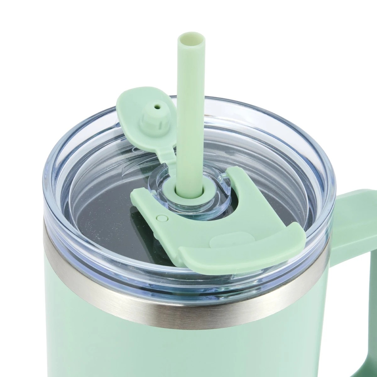 4 1.18L Green Jumbo Tumbler with Handle, 4 of 10