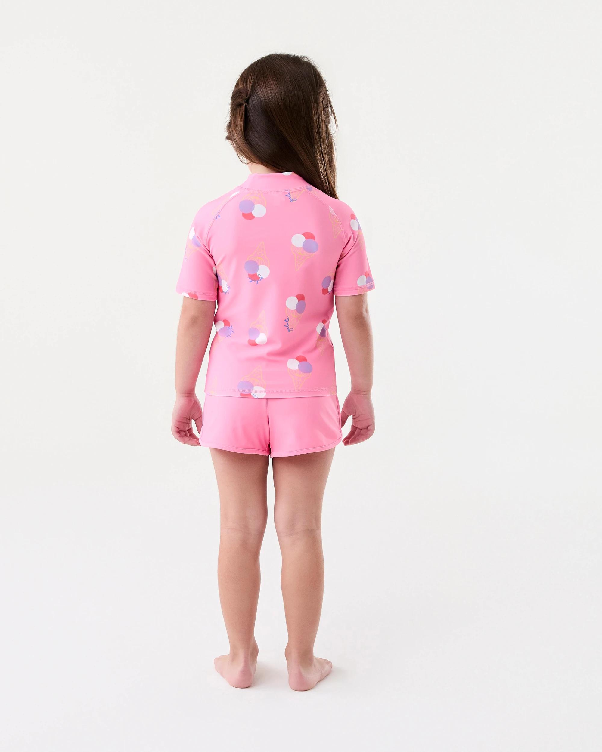 7 Printed Rash Vest Pnk Icecrm, 7 of 7