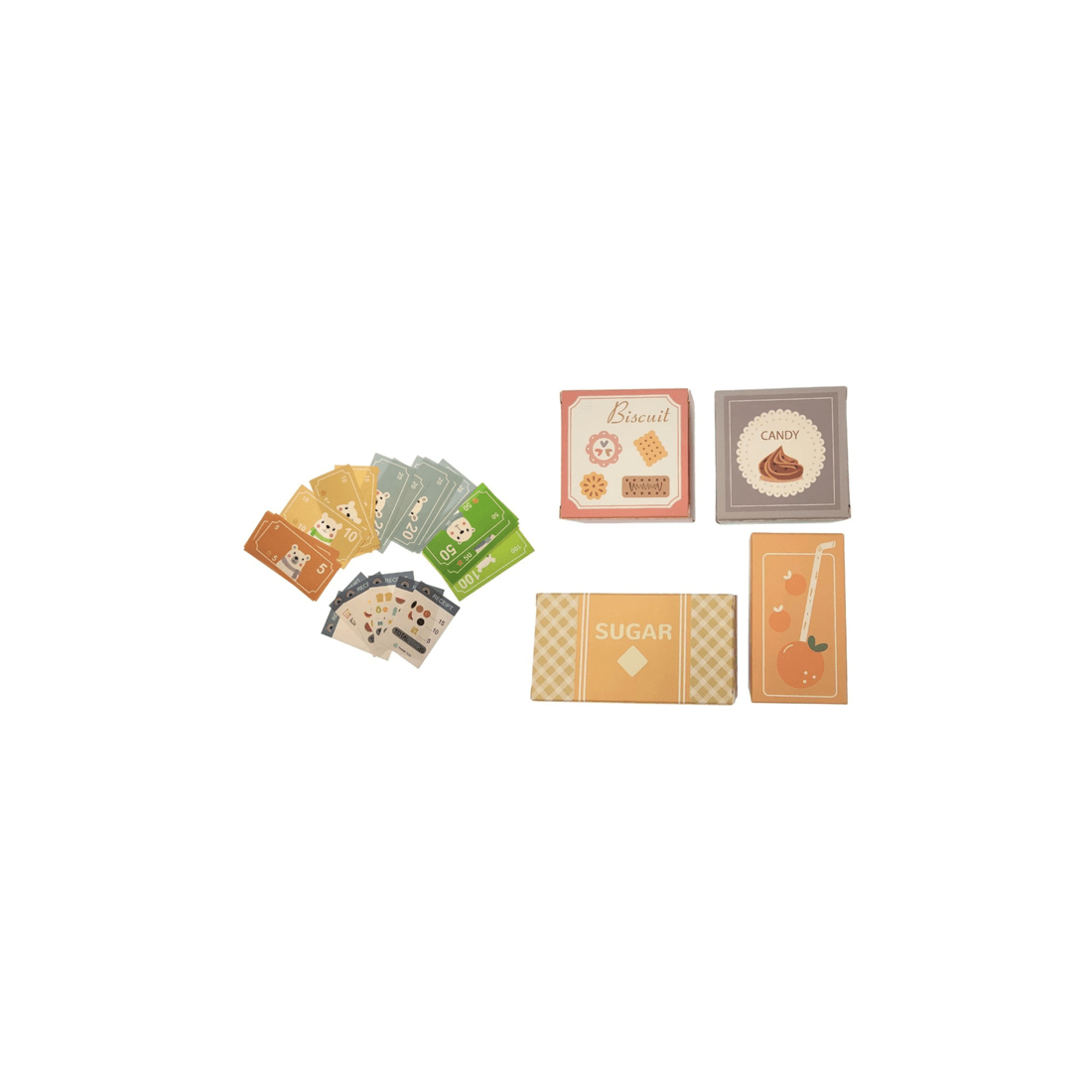 8 Tooky Toy Wooden Grocery Store Play Set Pretend Play For Kids 3 Years Plus - Multi, 8 of 9