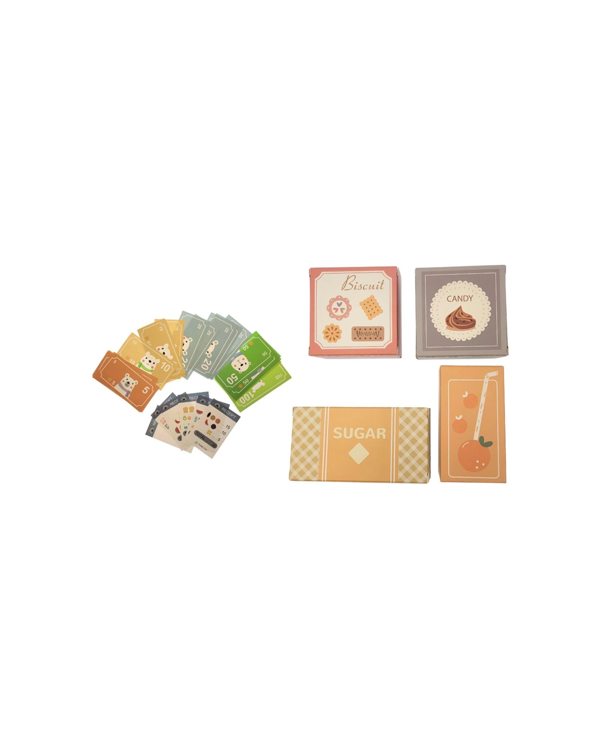 8 Tooky Toy Wooden Grocery Store Play Set Pretend Play For Kids 3 Years Plus - Multi, 8 of 9