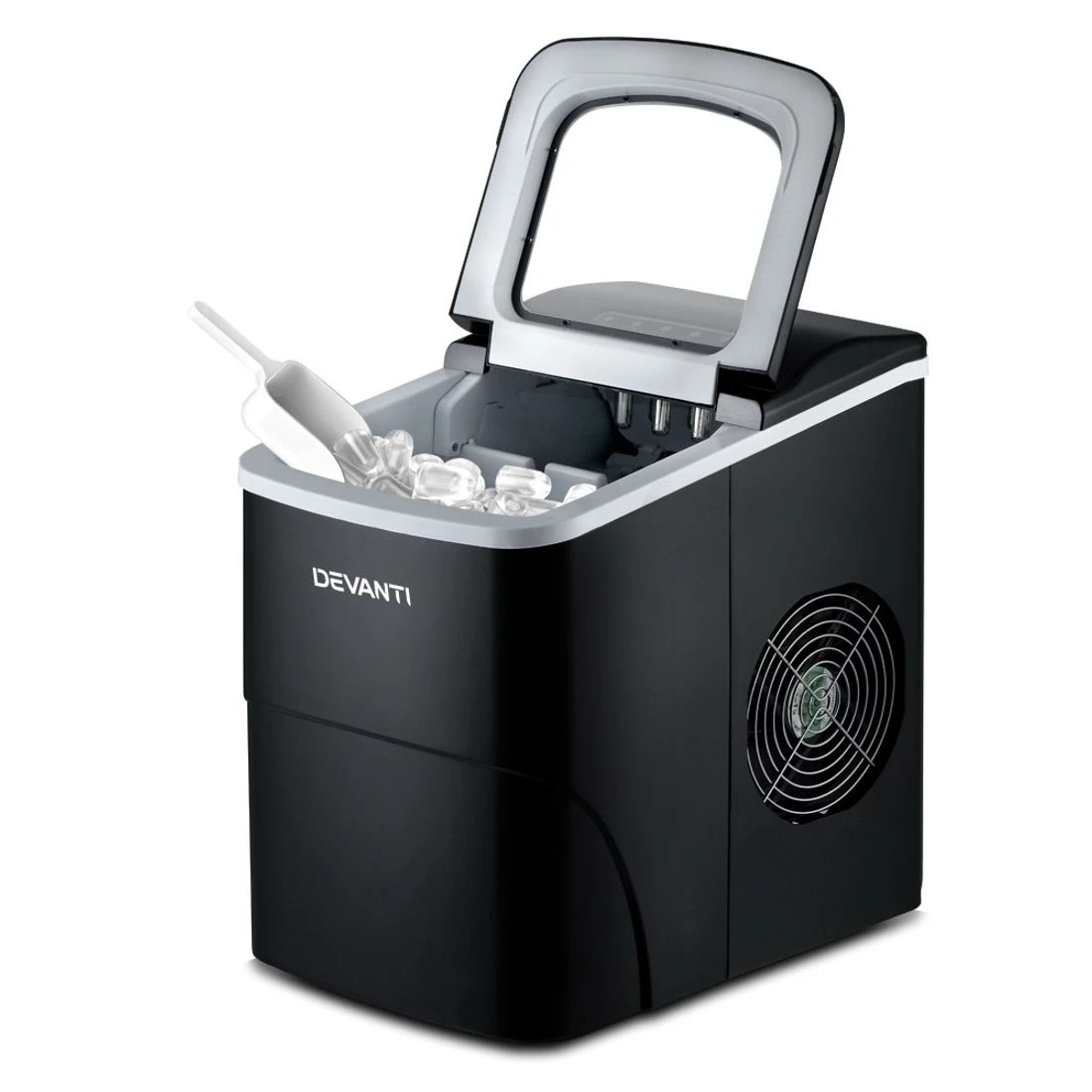 4 Devanti 12kg Ice Maker Machine
 - black, 4 of 8