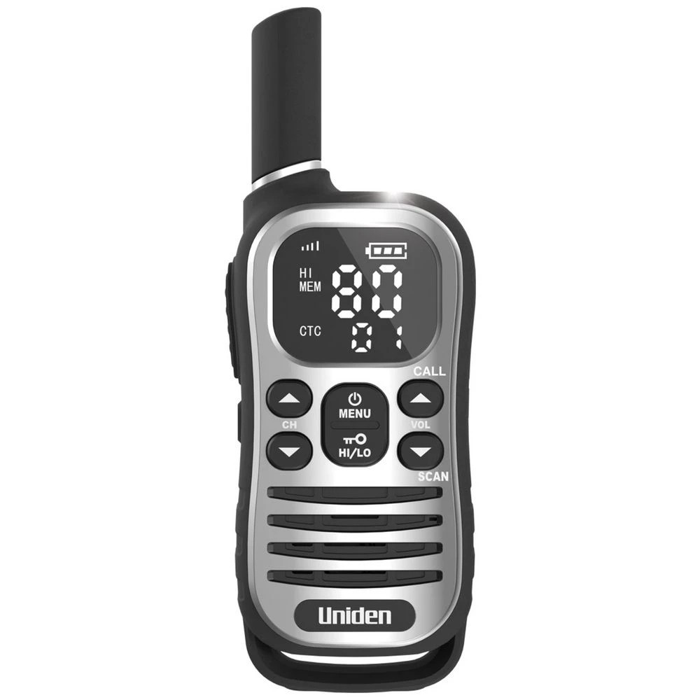 1 Uniden UH610 Max 2 Way UHF Radio, 1 of 8