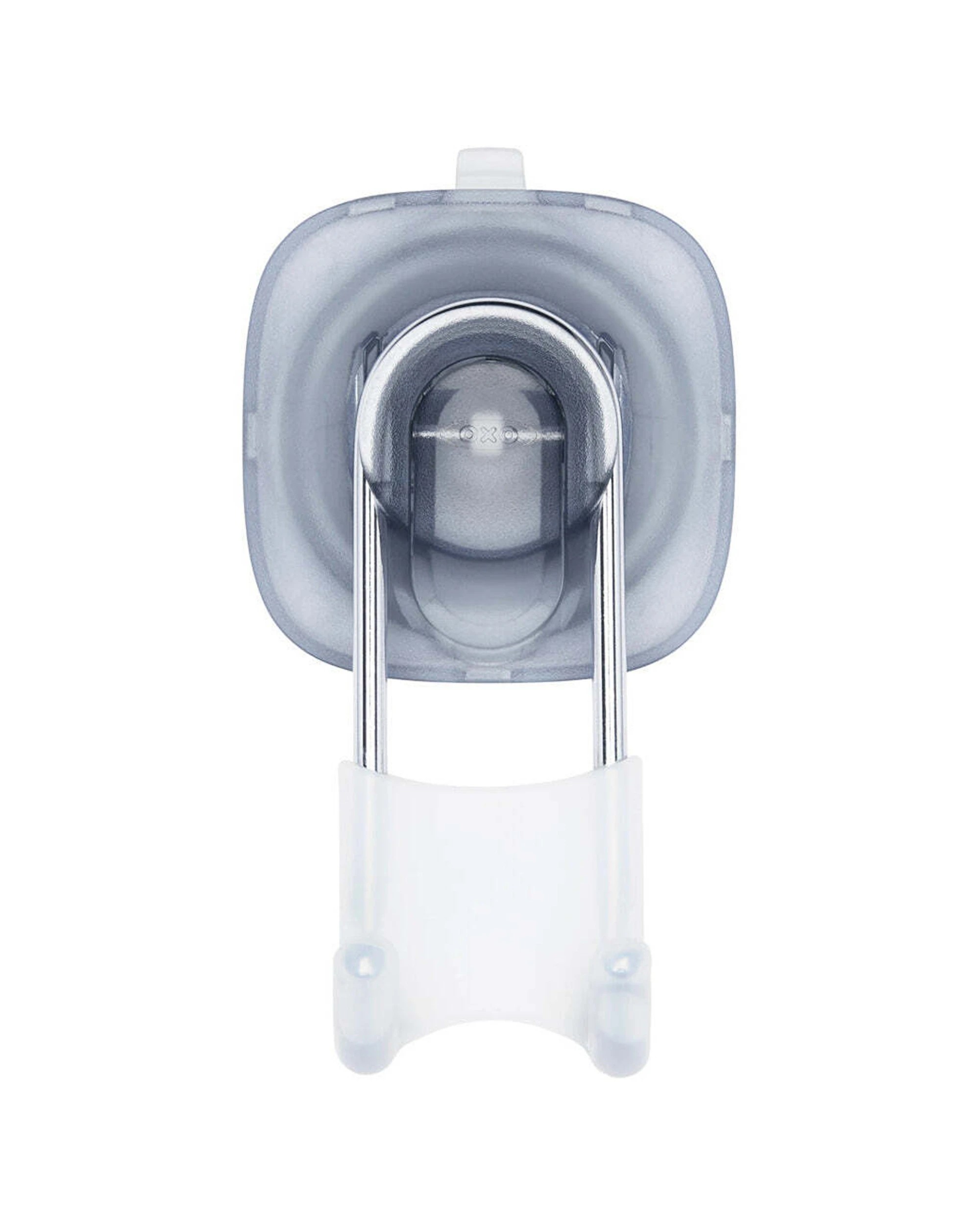 1 Oxo StrongHold Adjustable Wall Hanging Suction Hook Silicone-Covered Ends - Clear, 1 of 1