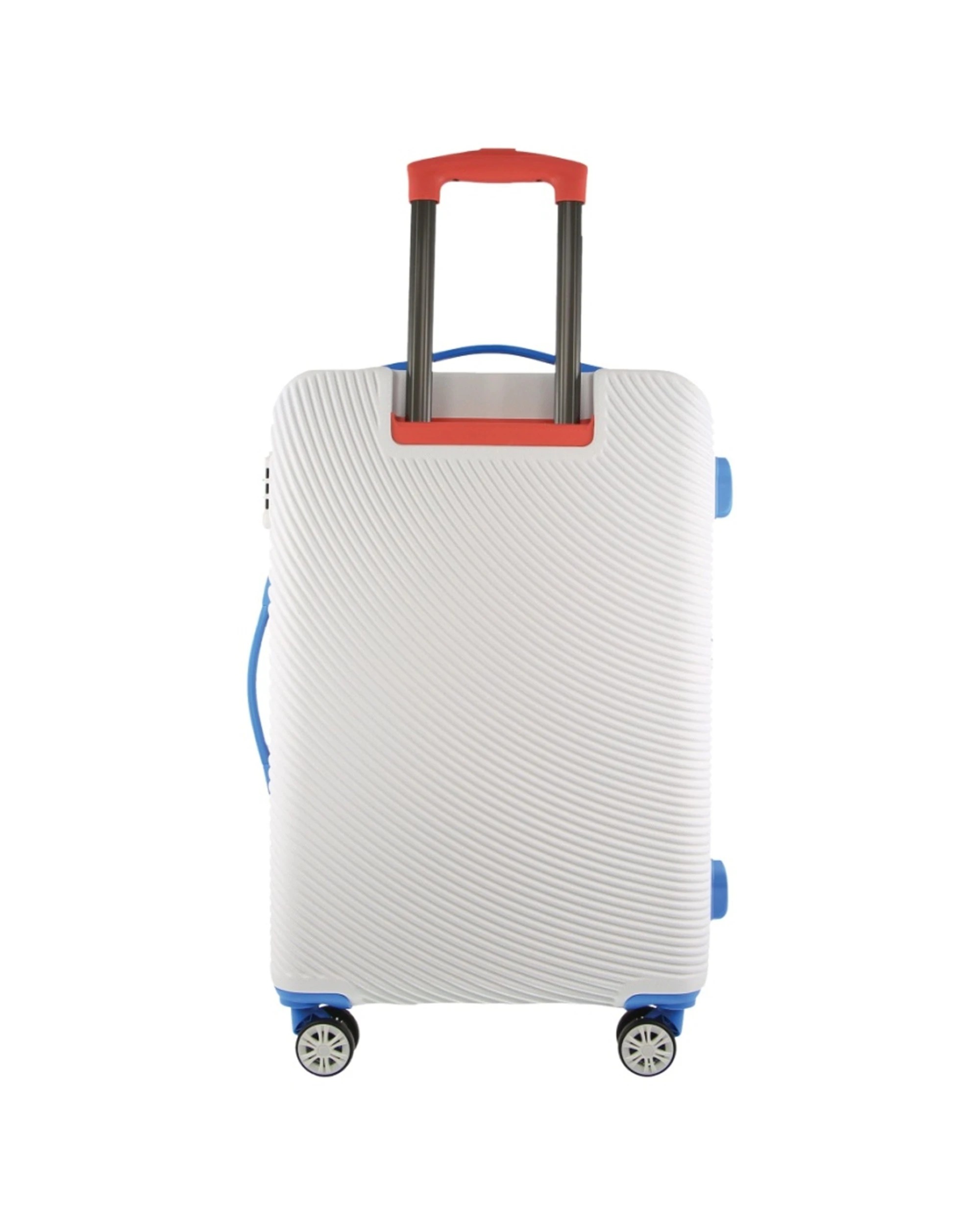 4 GAP Stripe Travel Hard-Shell Suitcase Medium Luggage 67x46cm - White, 4 of 6