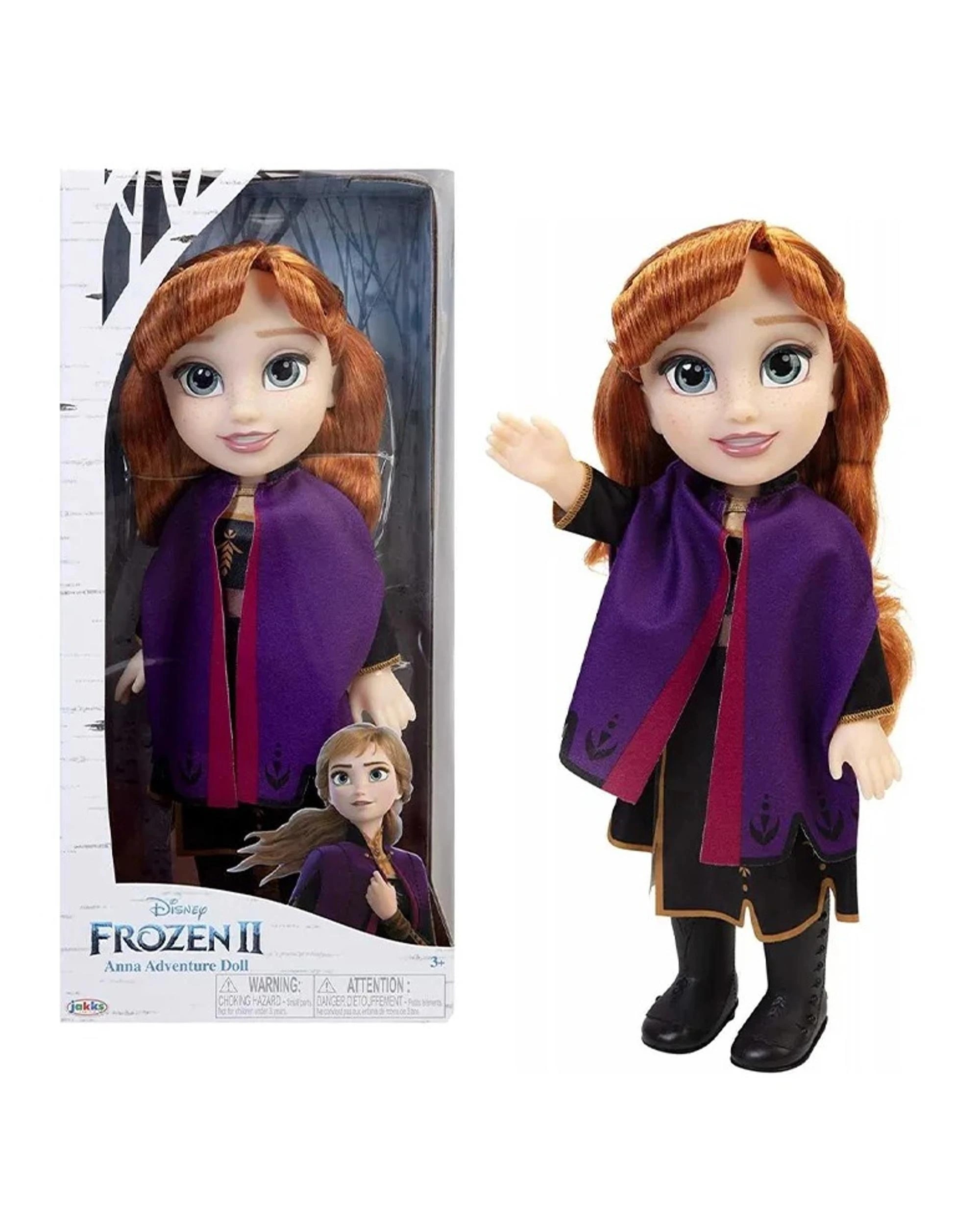 1 Disney Frozen 2 Anna Adventure Doll, 1 of 5