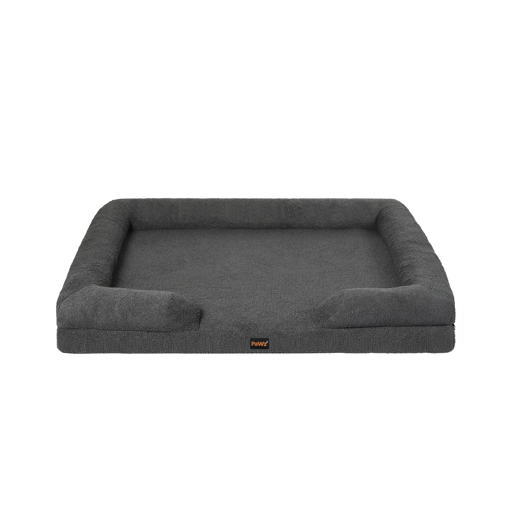 2 Pawz Memory Foam Pet Bed Large - Grey, 2 of 6