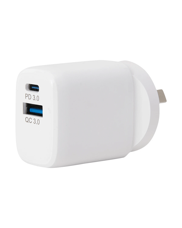 30W Wall Charger USB & U
