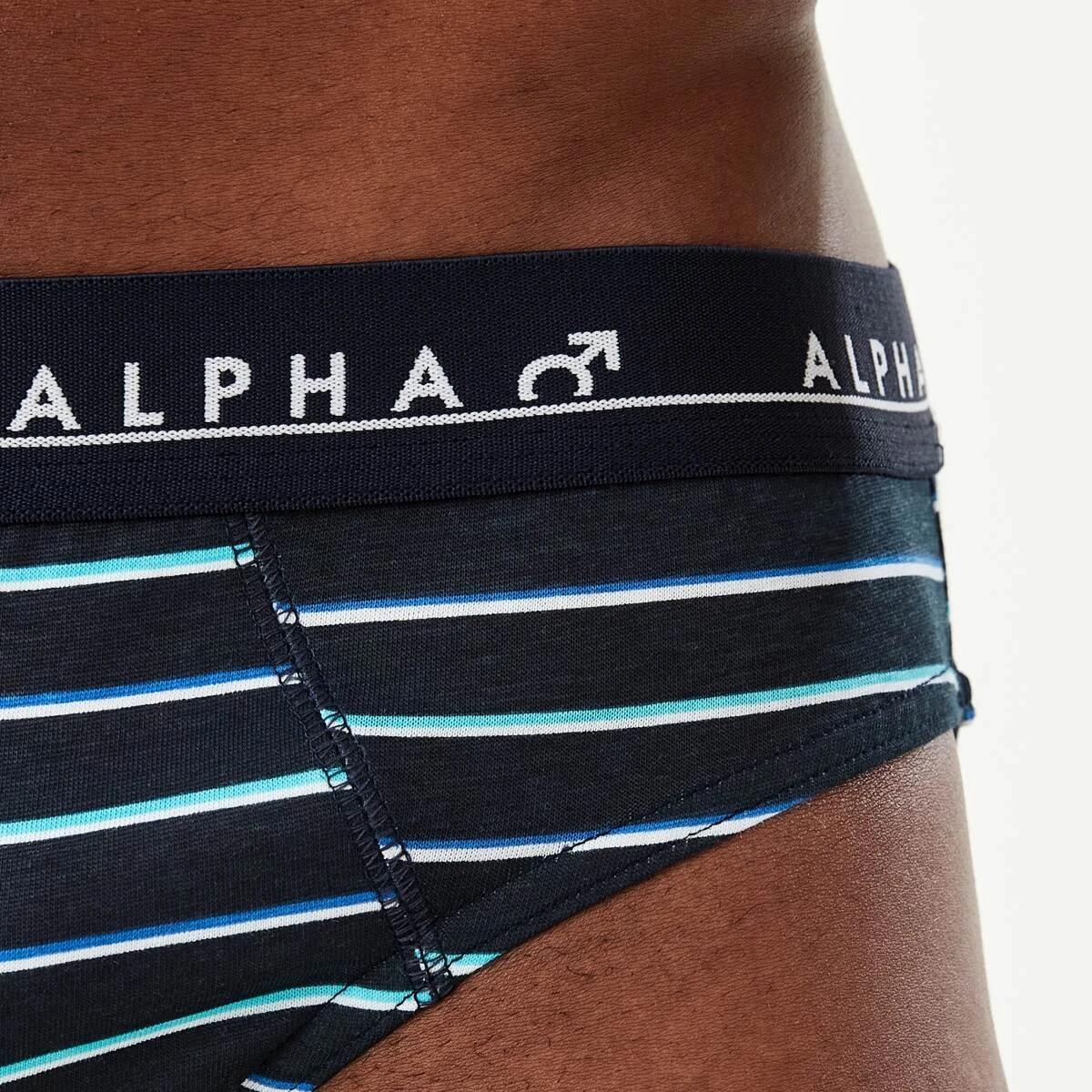 9 5 Pack Alpha Attached Elastic Hipster Briefs LIGHTSCAPE, 9 of 10