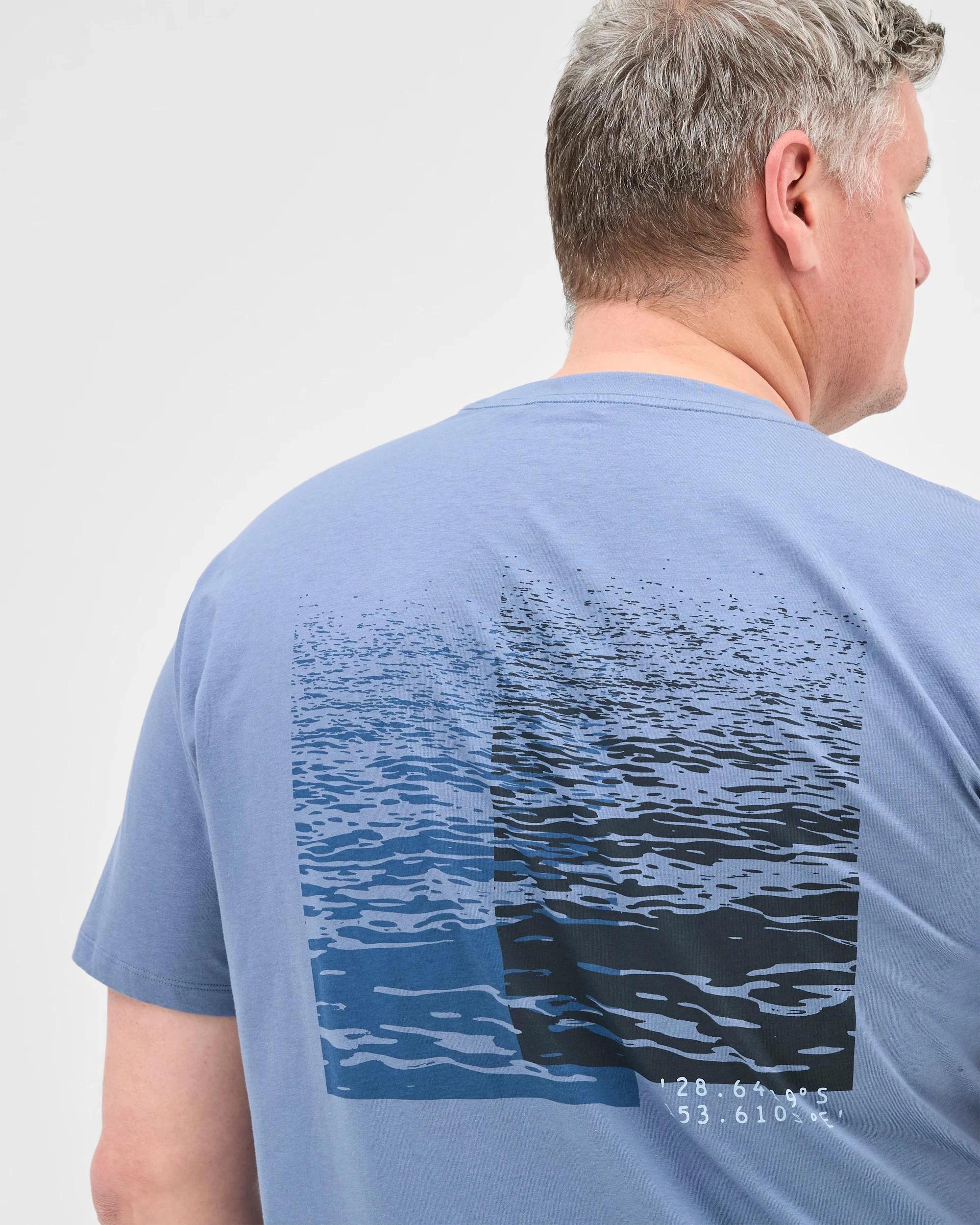 6 Target Plus Size Australian Cotton Print T-Shirt BLUE WAVE, 6 of 6