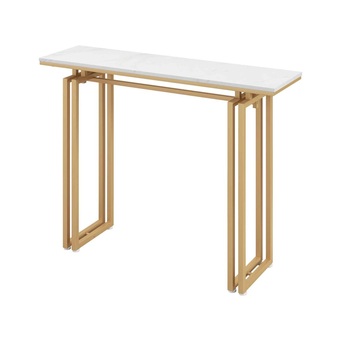 1 Costway Modern Console Table Entryway Display Table, 1 of 8