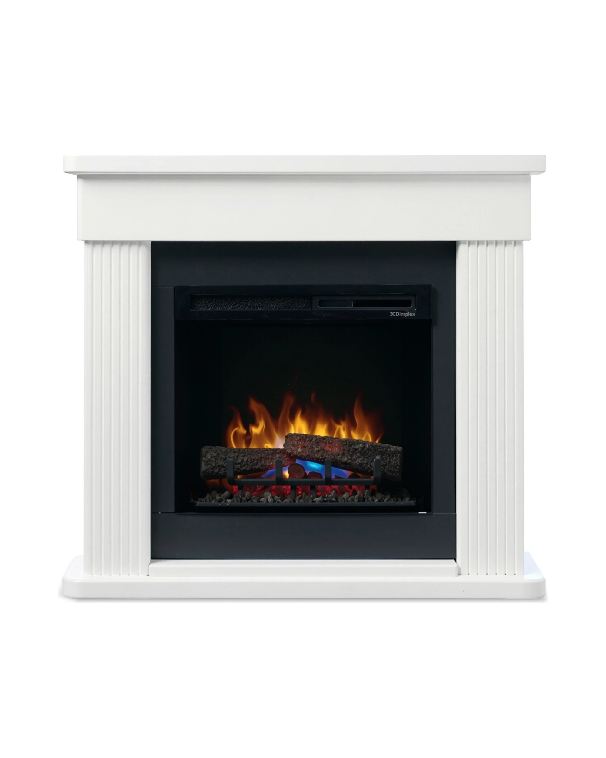 Dimplex Portland 2kW Mini Mantel Freestanding Electric Fireplace Heater ...