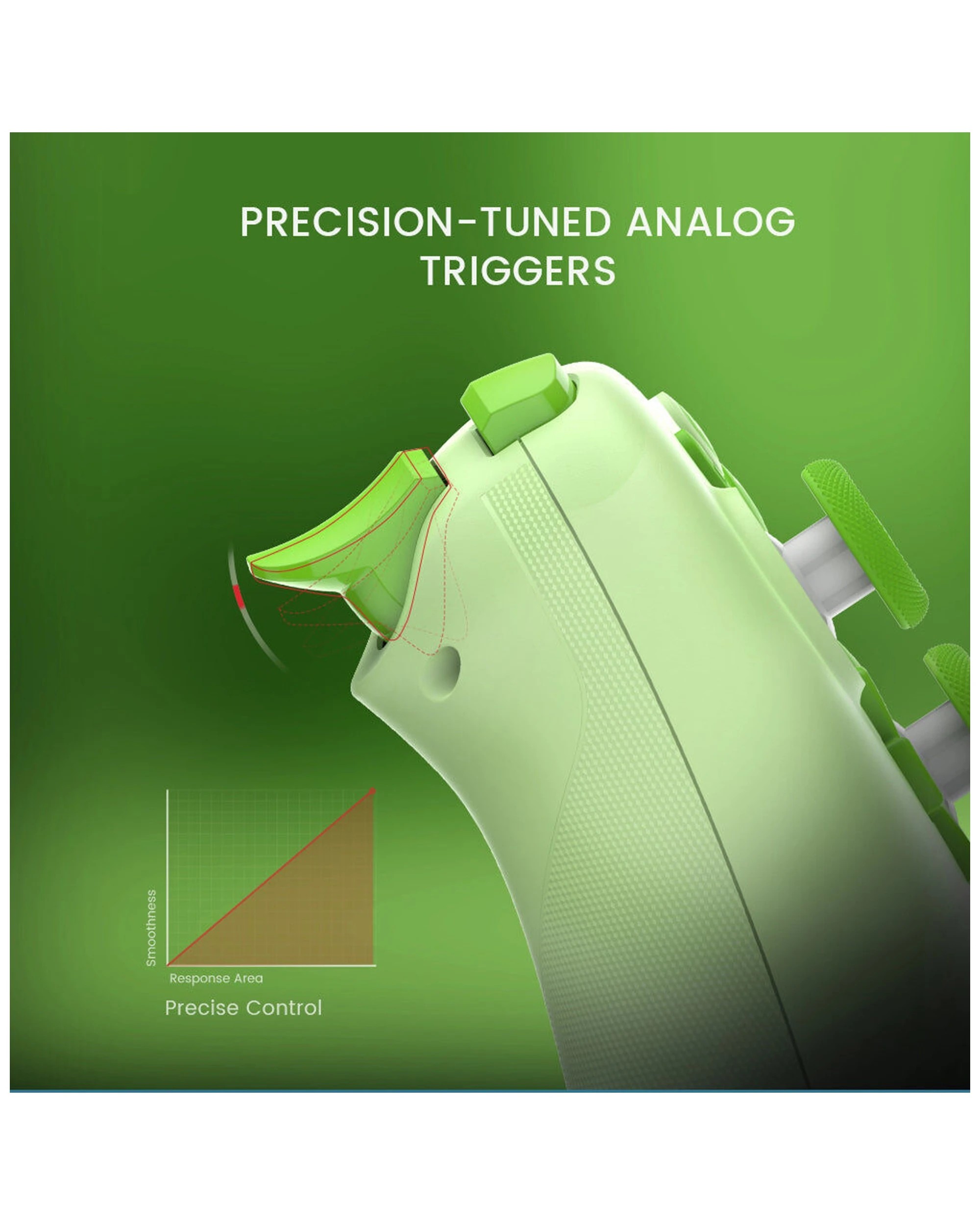 8 GAMESIR Nova Lite Wireless Bluetooth Gaming Controller Tri-Mode Hall Effect - Yellow, 8 of 9