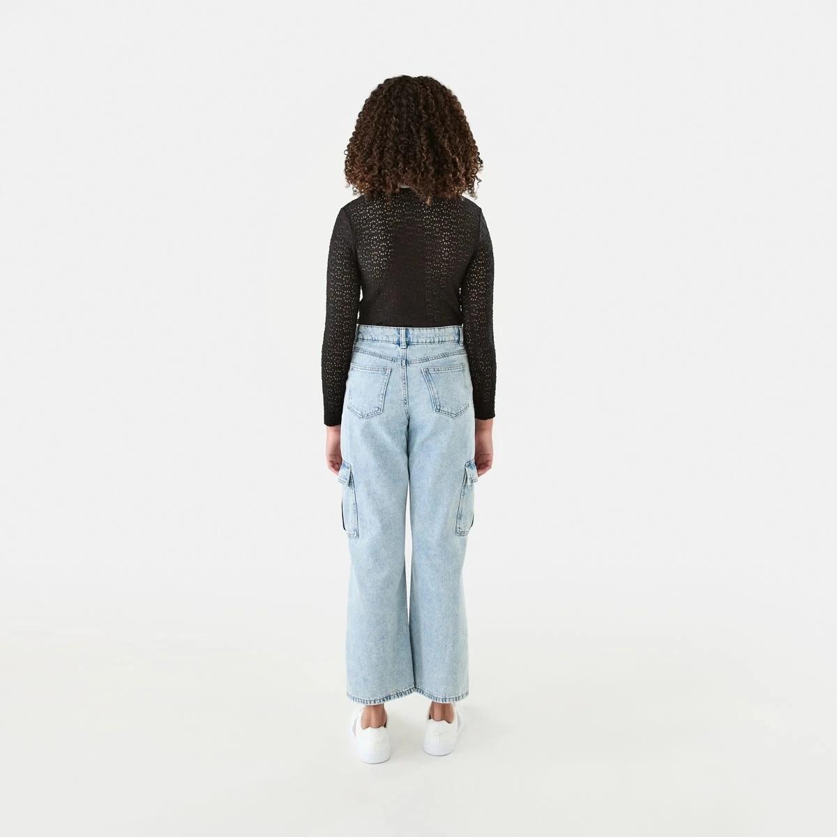 7 Long Sleeve Lace Top Black, 7 of 9