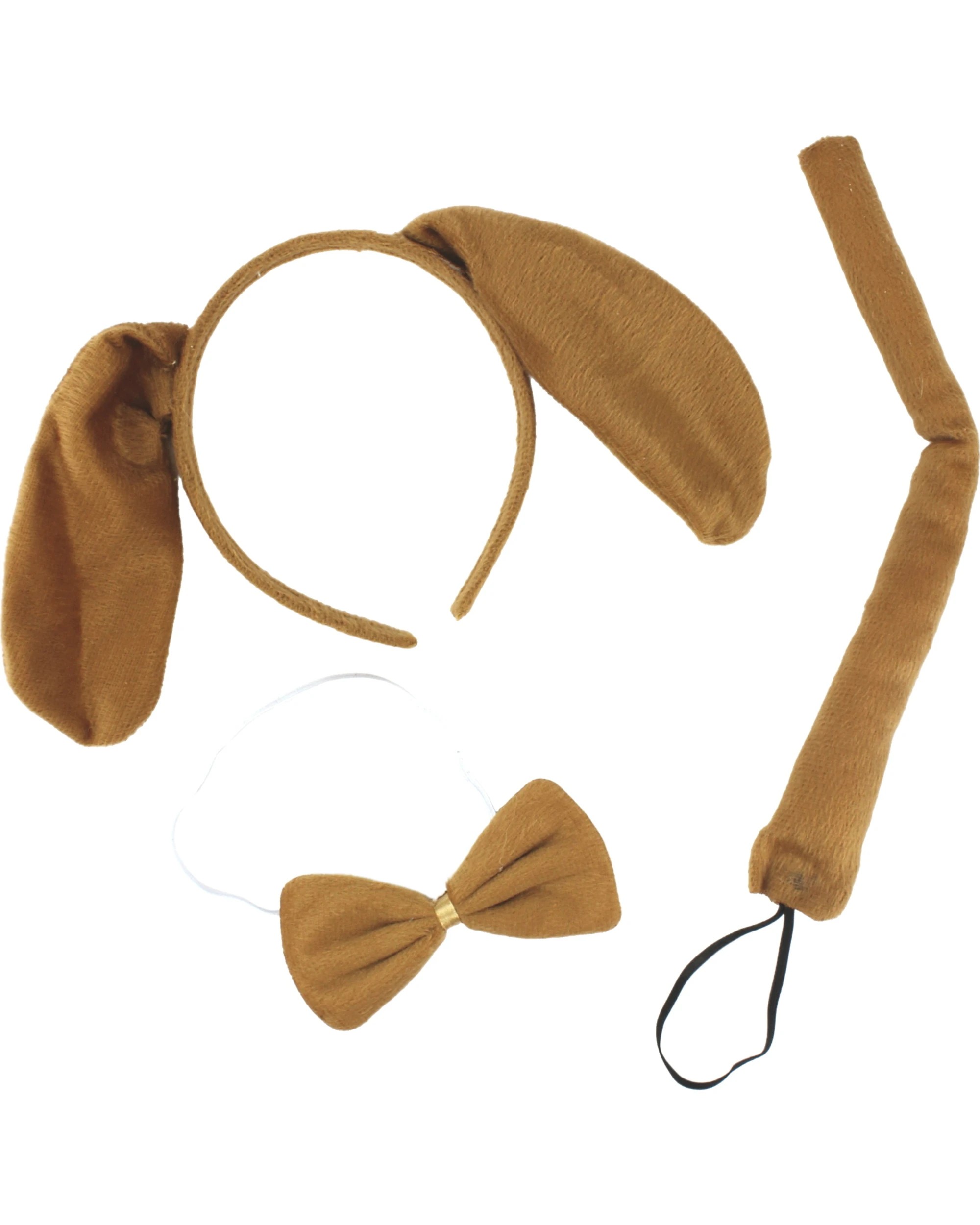 1 Partyrama Brown Puppy Dog Ears and Tail Costume Set - Brown, 1 of 1