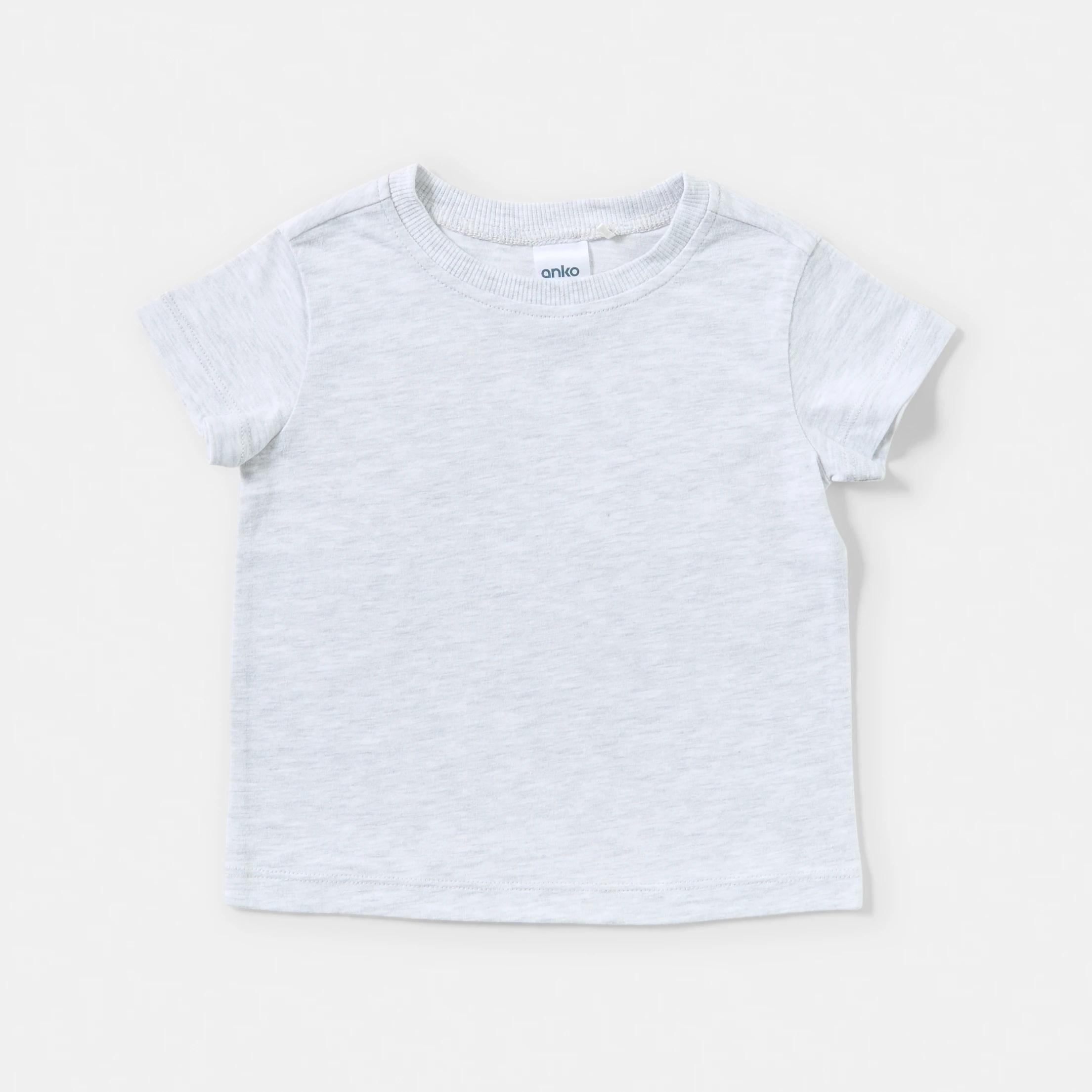 3 3 Pack Everyday T-shirt WHITE MARLE NAVY, 3 of 8