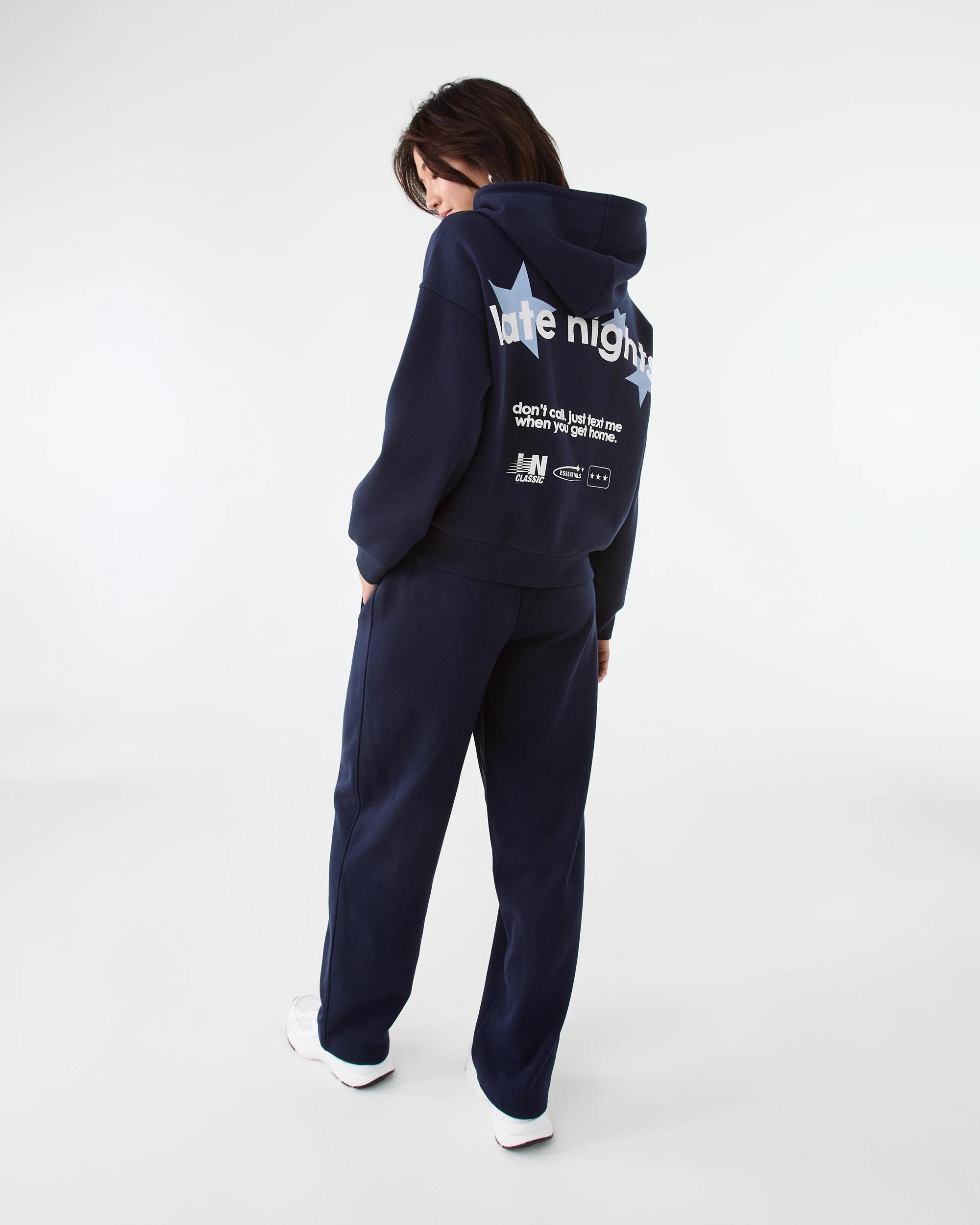 4 Youth Baggy Barrel Trackpants Navy Blaze, 4 of 7