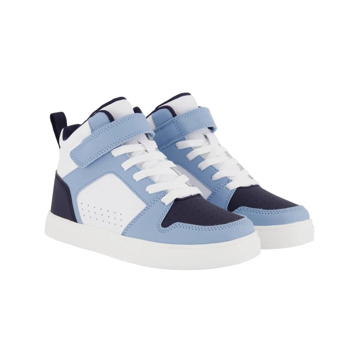 2 Senior High Top Sneakers GREY BLUE BLACK, 2 of 5